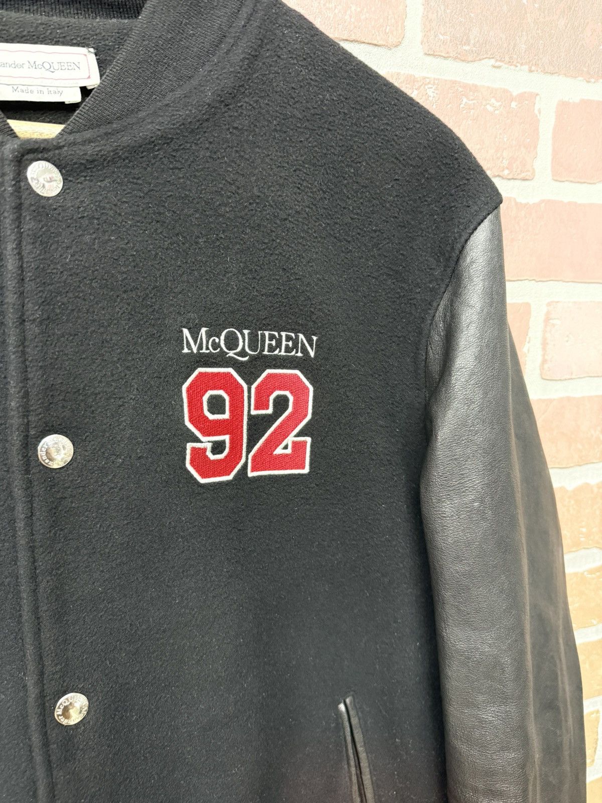 Alexander McQueen Alexander McQueen Mainline "92" Varsity Jacket Wool Size 50 Size US M / EU 48-50 / 2 - 5 Thumbnail