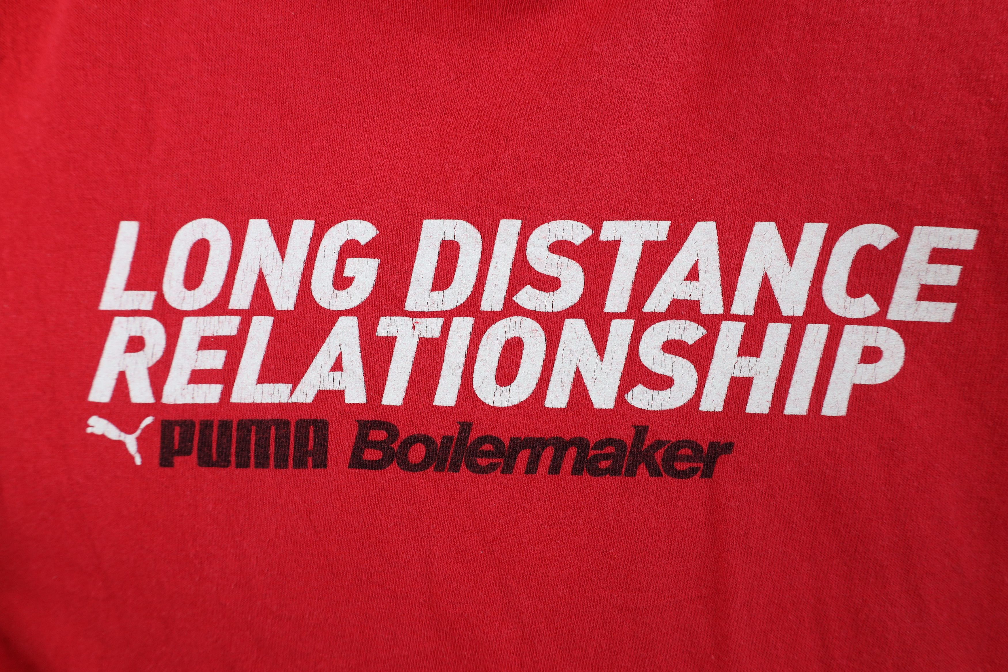Puma × Vintage Vintage Y2K Puma Faded Long Relationship Boilermaker T-Shirt Size US M / EU 48-50 / 2 - 4 Thumbnail