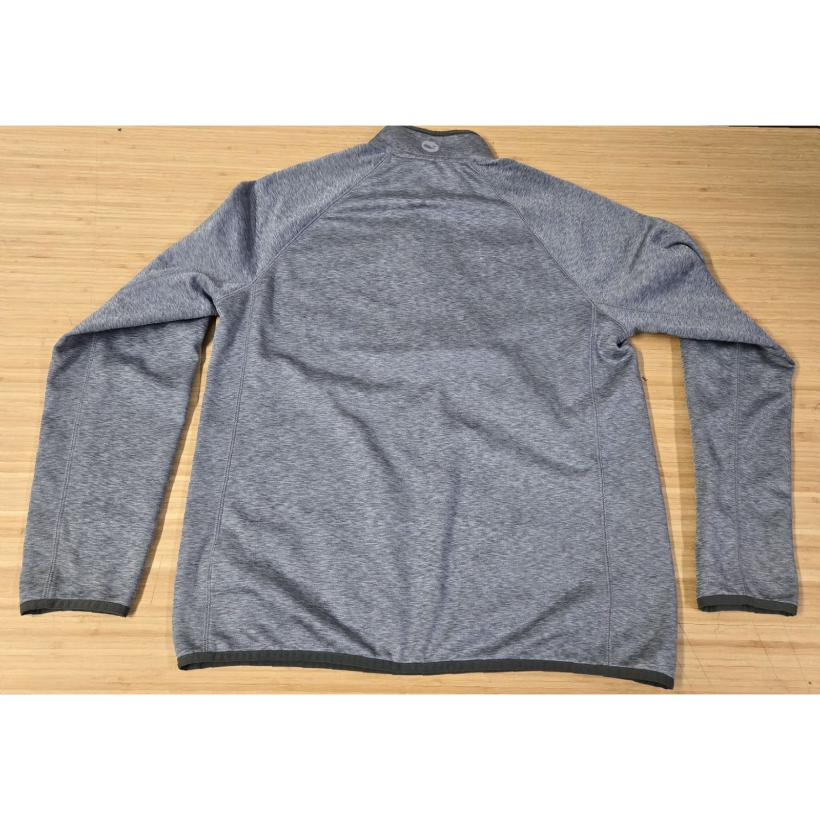 Vineyard Vines Vineyard Vines Pullover Mens M Heather Gray 1/4 Zip Chest Pocket Mock Neck Fleece Zip Pocket Size US M / EU 48-50 / 2 - 6 Thumbnail