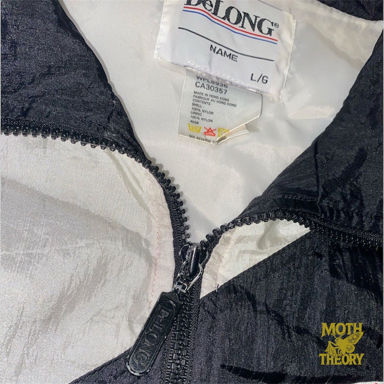 Delong × NASCAR × Vintage 90s NHRA Drag Racing Championship Windbreaker | Autographed Size US L / EU 52-54 / 3 - 4 Thumbnail