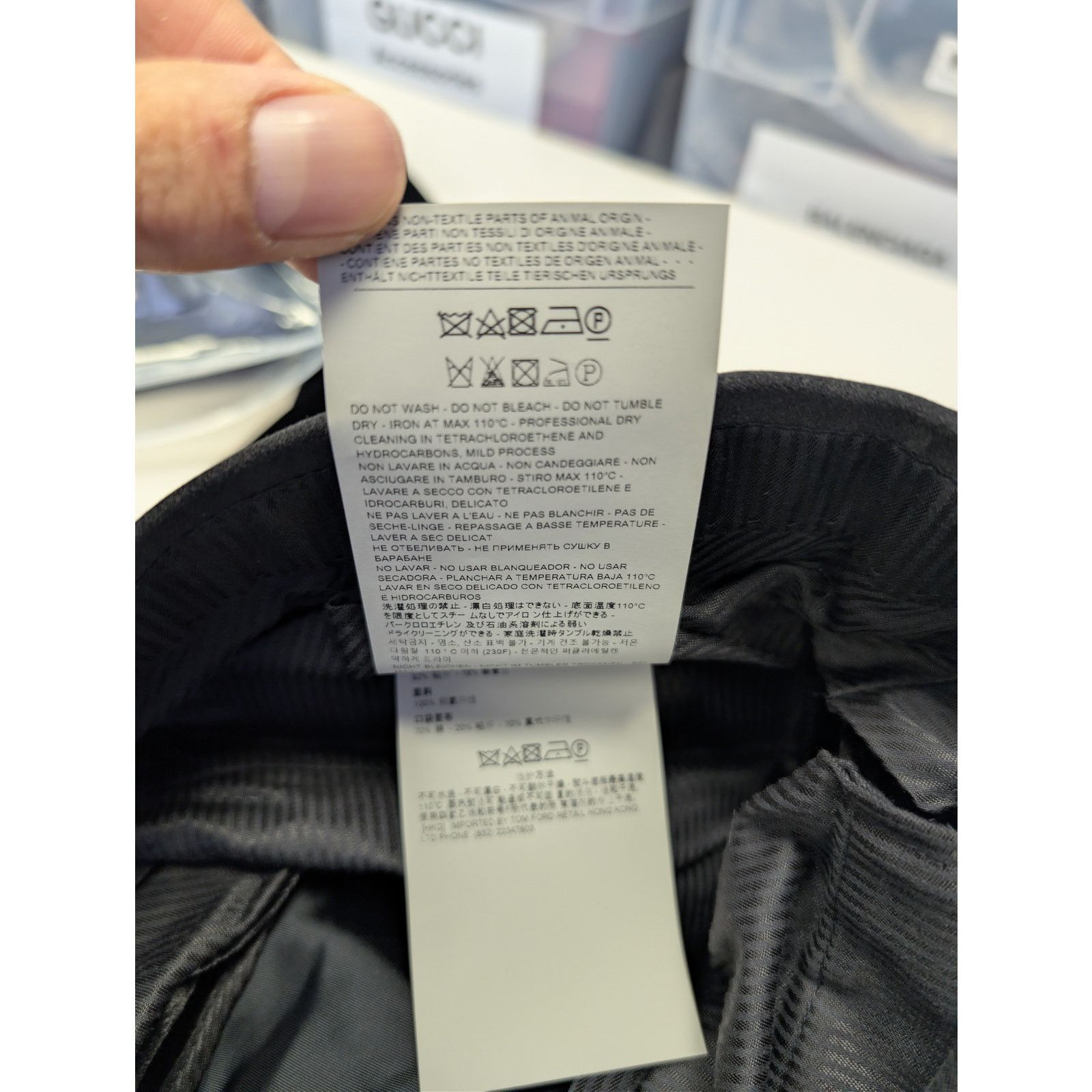 Tom Ford o1rshd1 Tailored Velvet Tuxedo Evening Pants in Black Size US 34 / EU 50 - 18 Thumbnail
