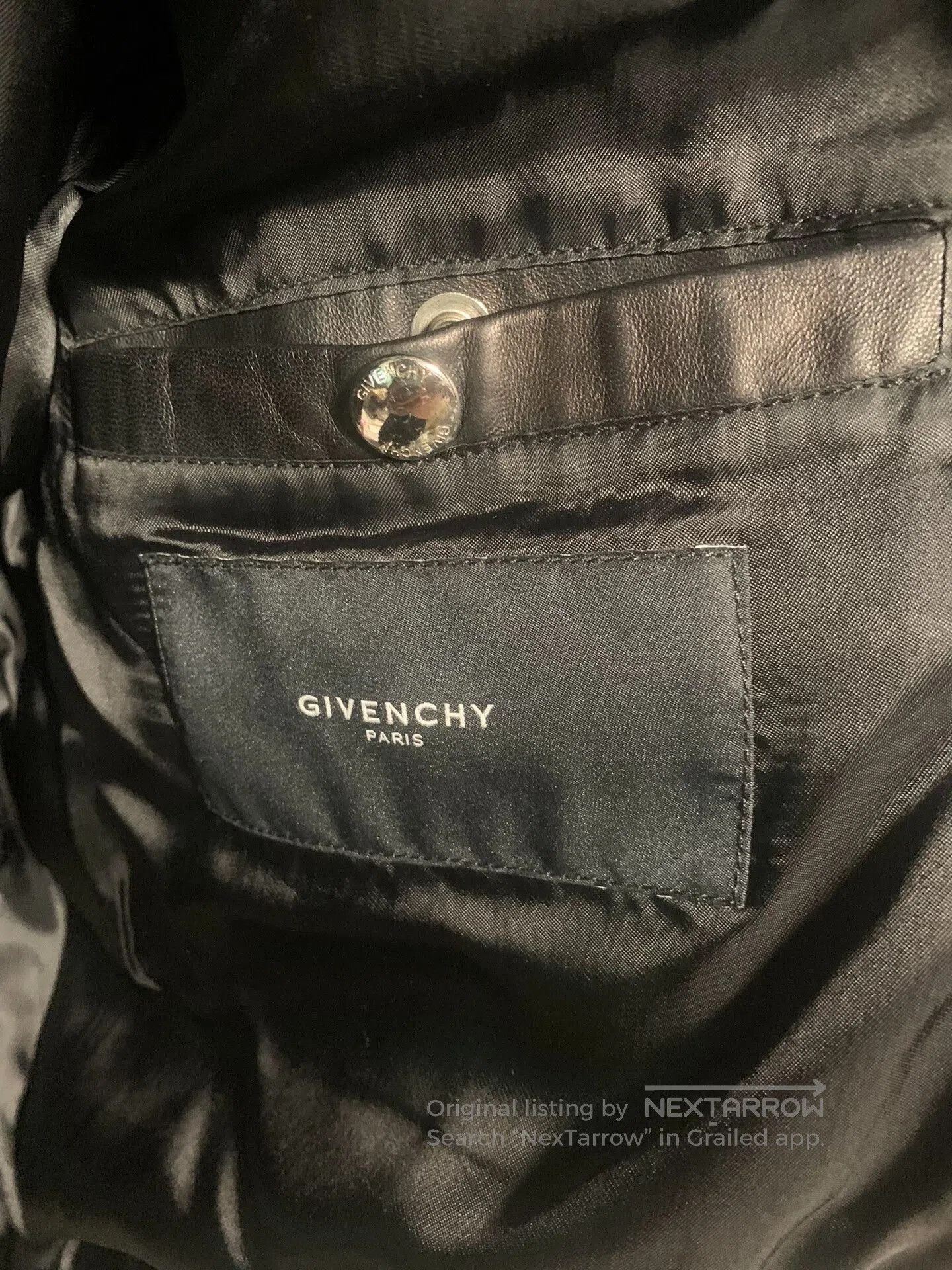 Givenchy givenchy classic star leather jacket size 48. Size US L / EU 52-54 / 3 - 5 Thumbnail