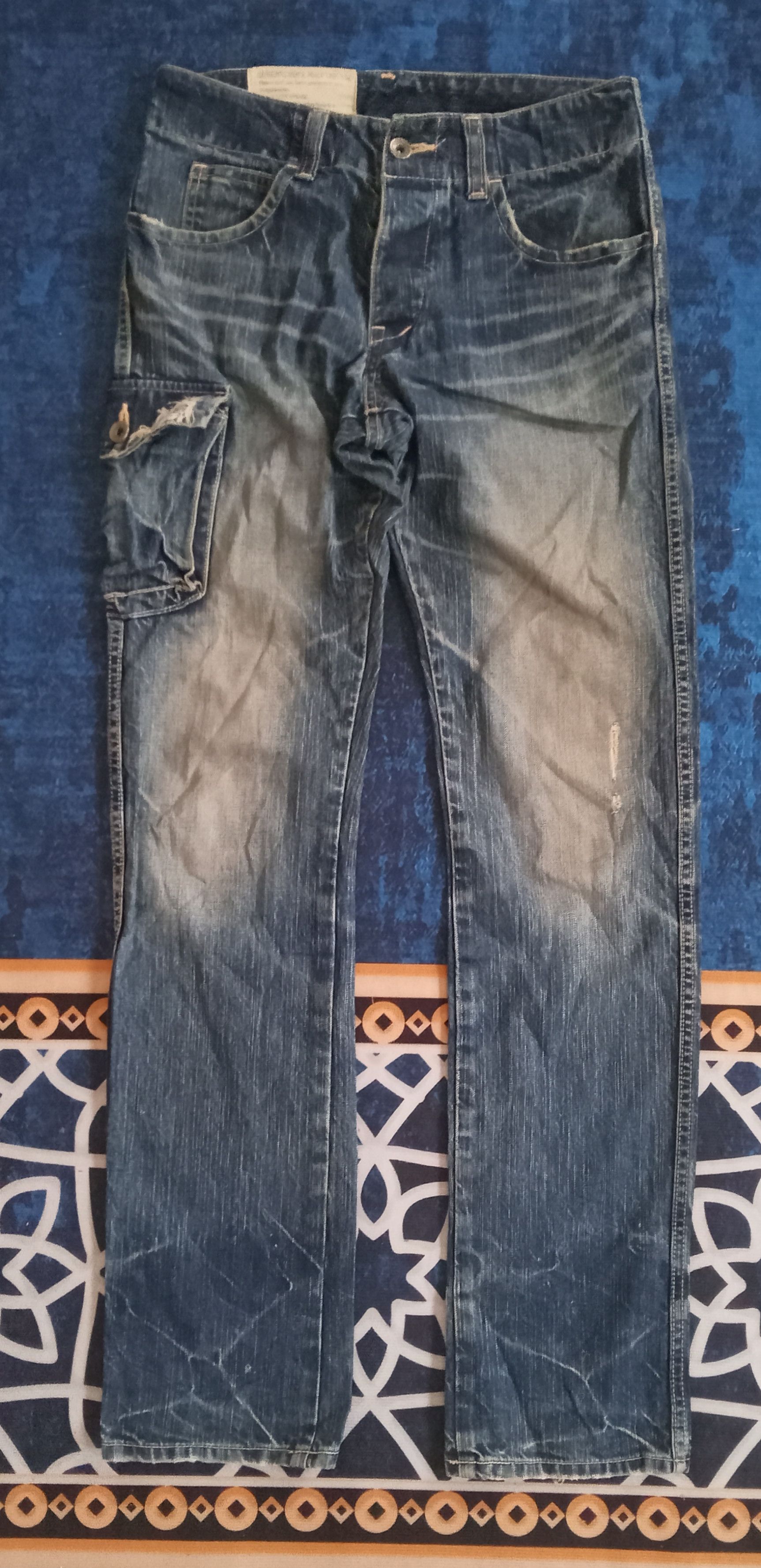 Johnbull Johnbull Distressed Jeans Size US 29 - 1 Thumbnail