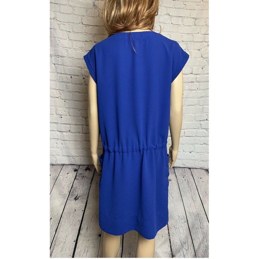 Asos ASOS Dress With Drawstring Blue Color Size UK 10 US M Size M / US 6-8 / IT 42-44 - 4 Thumbnail