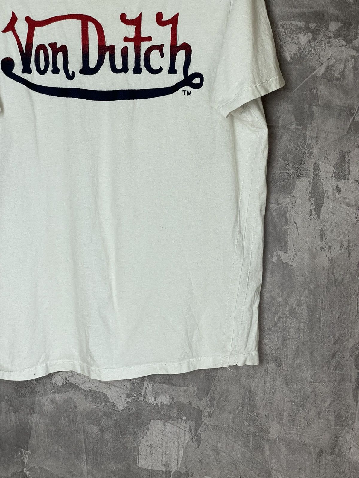 Von Dutch Von Dutch Classic Script Logo Stamp Graphic Tshirt Size US M / EU 48-50 / 2 - 6 Thumbnail