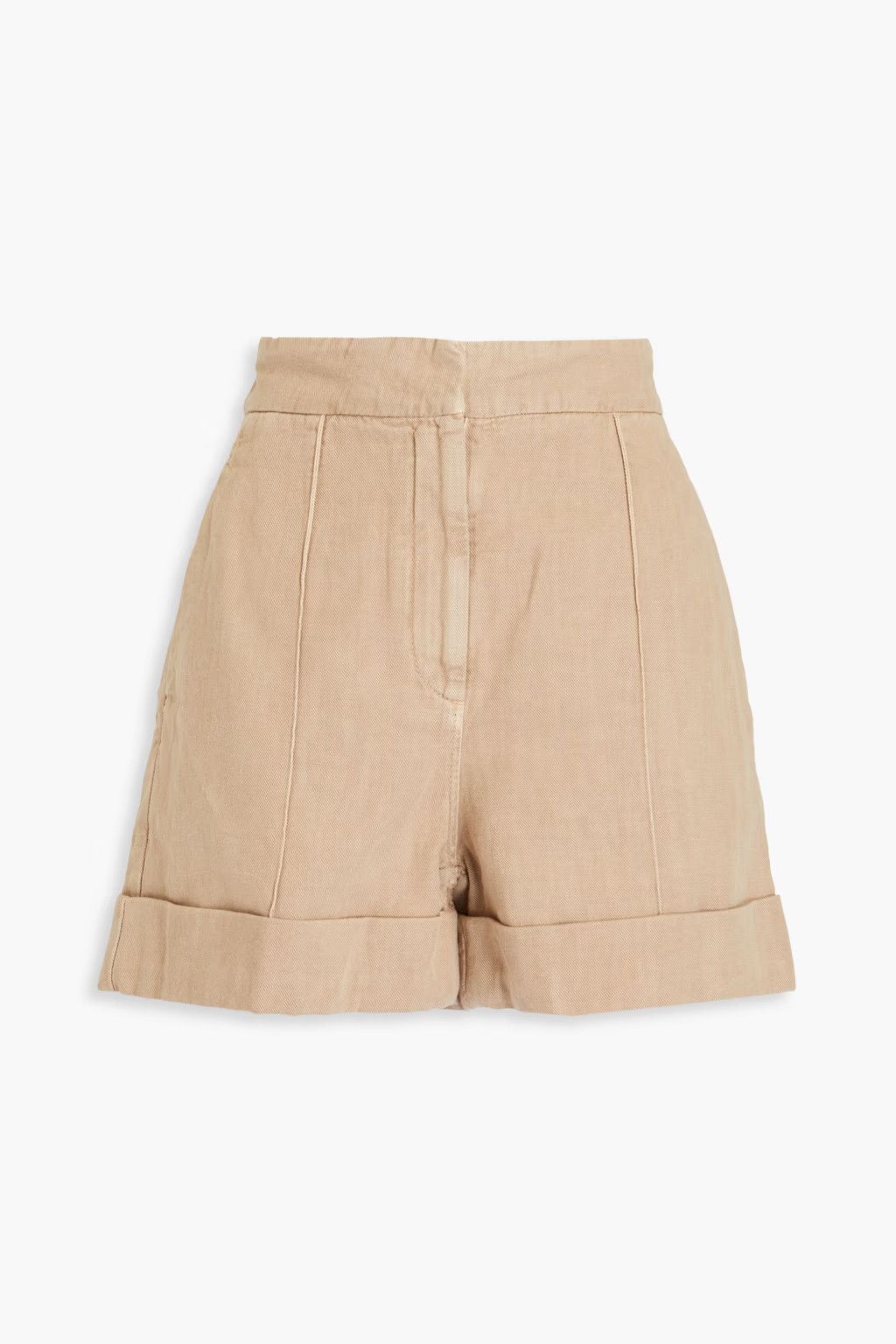 Brunello Cucinelli o1y0725 Short in Sand Size 28" / US 6 / IT 42 - 1 Thumbnail