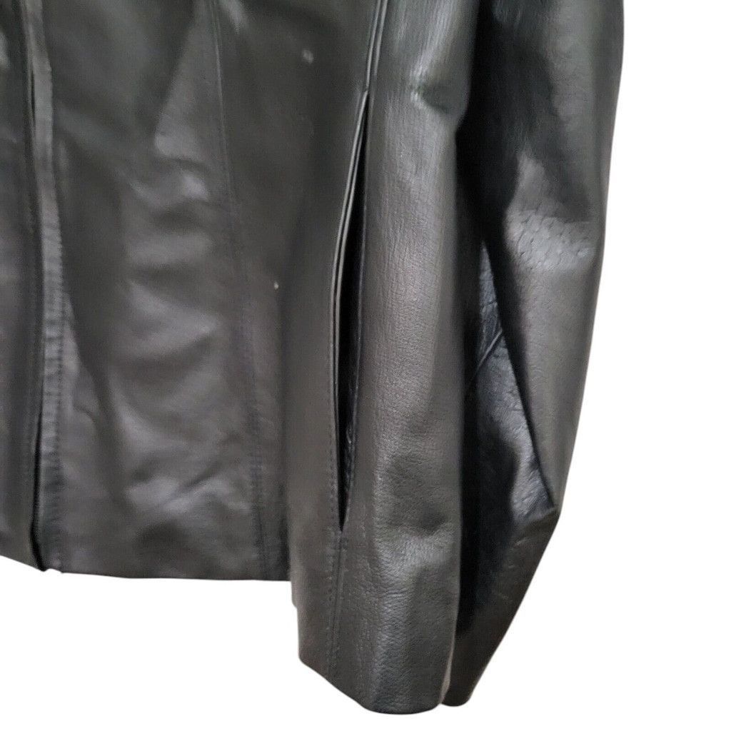Worthington Worthington Genuine Leather Full-Zip Women's Jacket. Medium Size M / US 6-8 / IT 42-44 - 5 Thumbnail