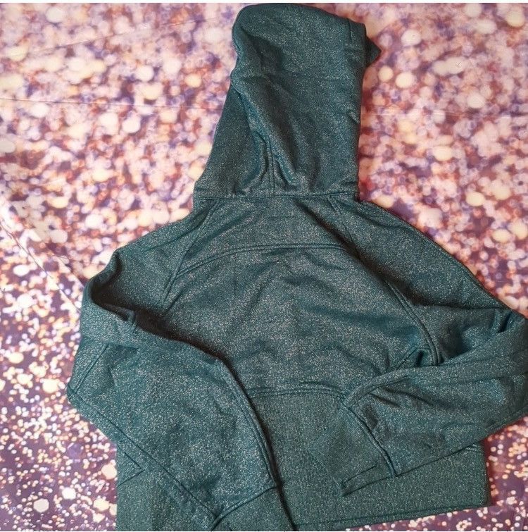 Lululemon Lululemon teal/silver scuba oversize half zip hoodie sz XS/S Size XS / US 0-2 / IT 36-38 - 8 Thumbnail