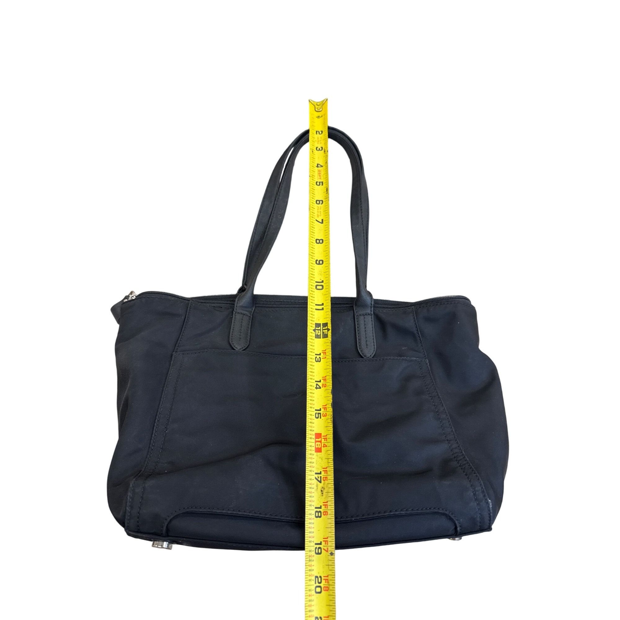 Michael Kors Michael Kors womens black canvas handbag tote SKU 7990 Size ONE SIZE - 6 Thumbnail