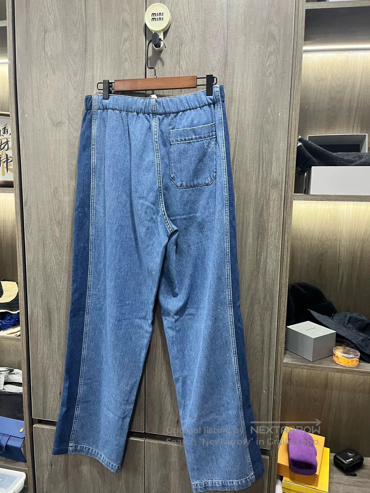 Loewe LOEWE Blue Side Stripe Drawstring Pants S. Size US 32 / EU 48 - 4 Thumbnail