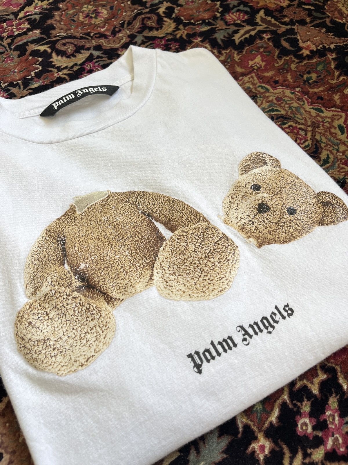 Palm Angels Palm Angels Bear Tee White XL Size US XL / EU 56 / 4 - 2 Thumbnail