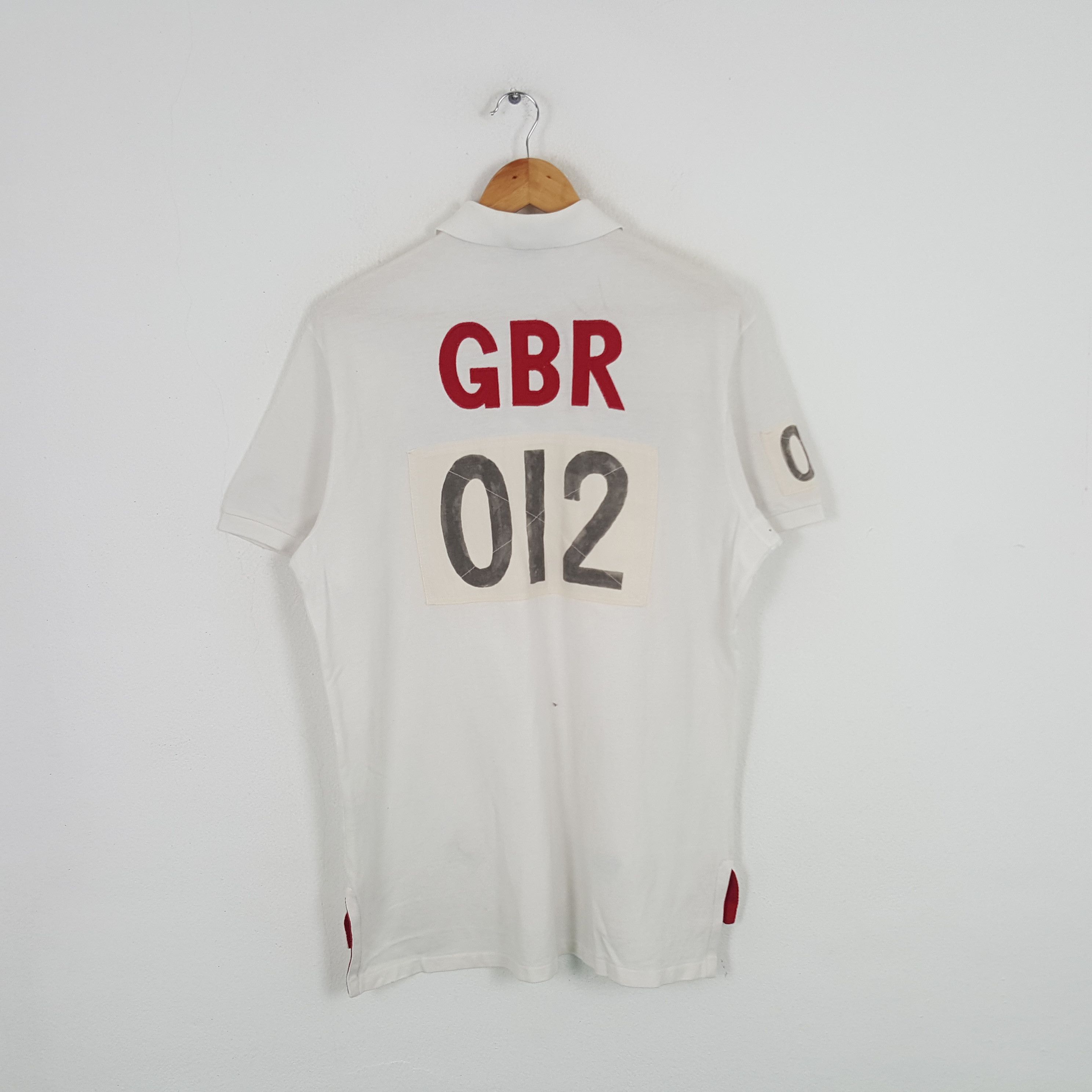 Polo Ralph Lauren × Vintage Vintage Polo by Ralph Lauren Britain Logo Polos Size US L / EU 52-54 / 3 - 3 Thumbnail