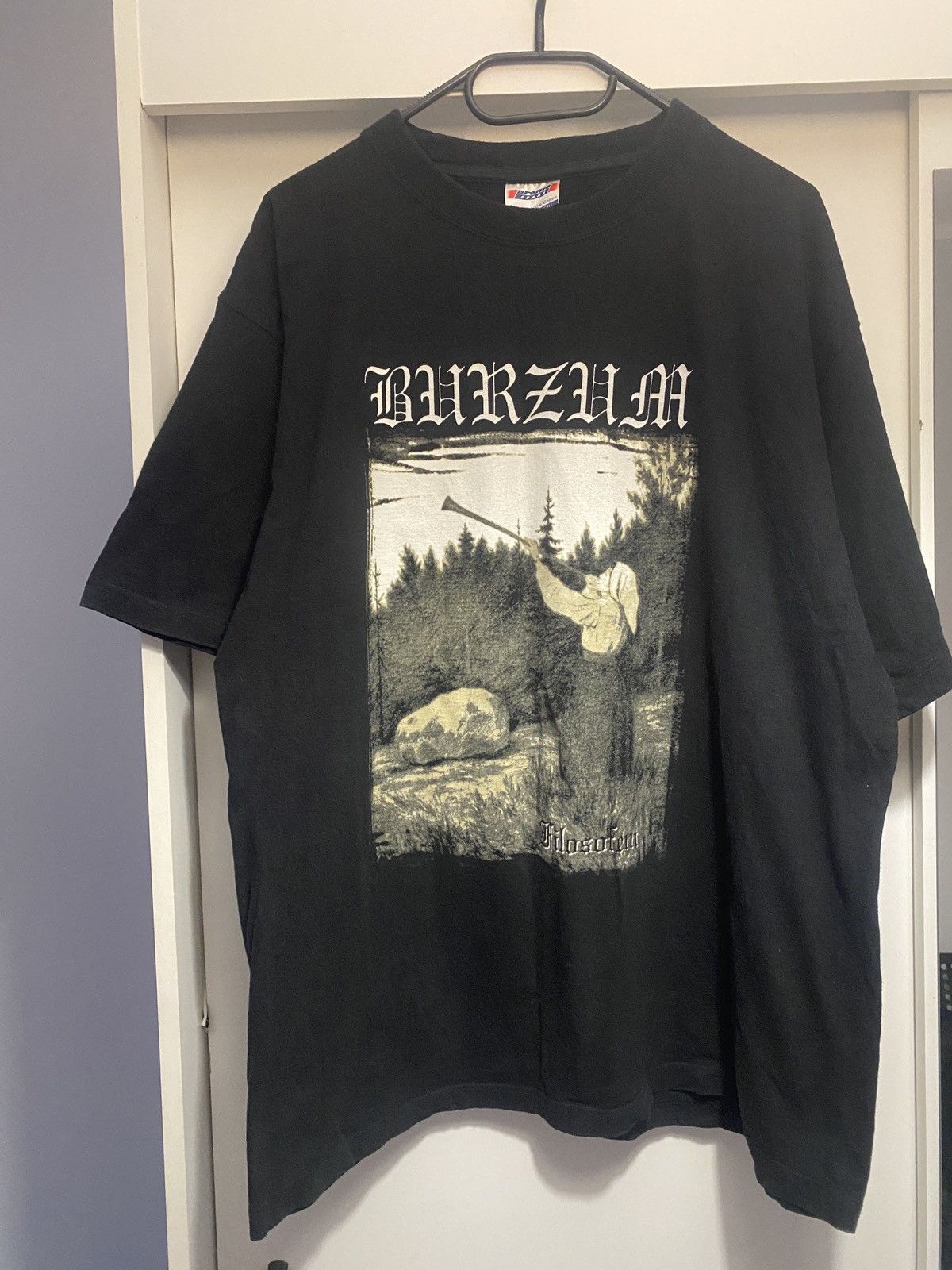 Vintage Burzum filosofum rare vintage tee 90s Size US XL / EU 56 / 4 - 1 Thumbnail