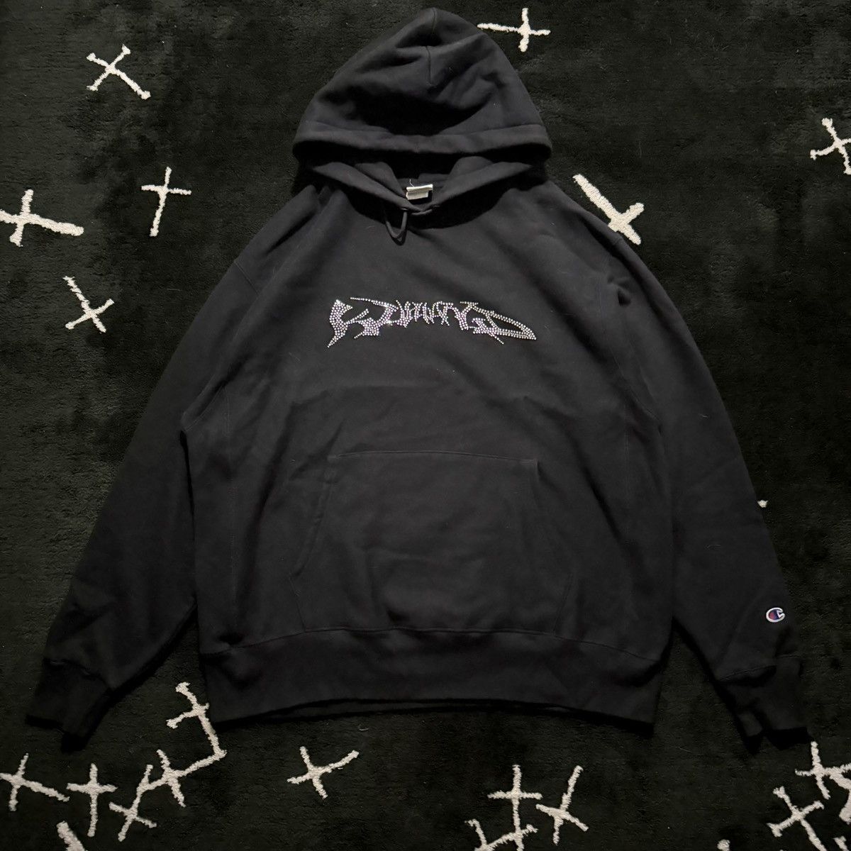 Other Keyworld - Rhinestone Hoodie Size ONE SIZE - 1 Thumbnail