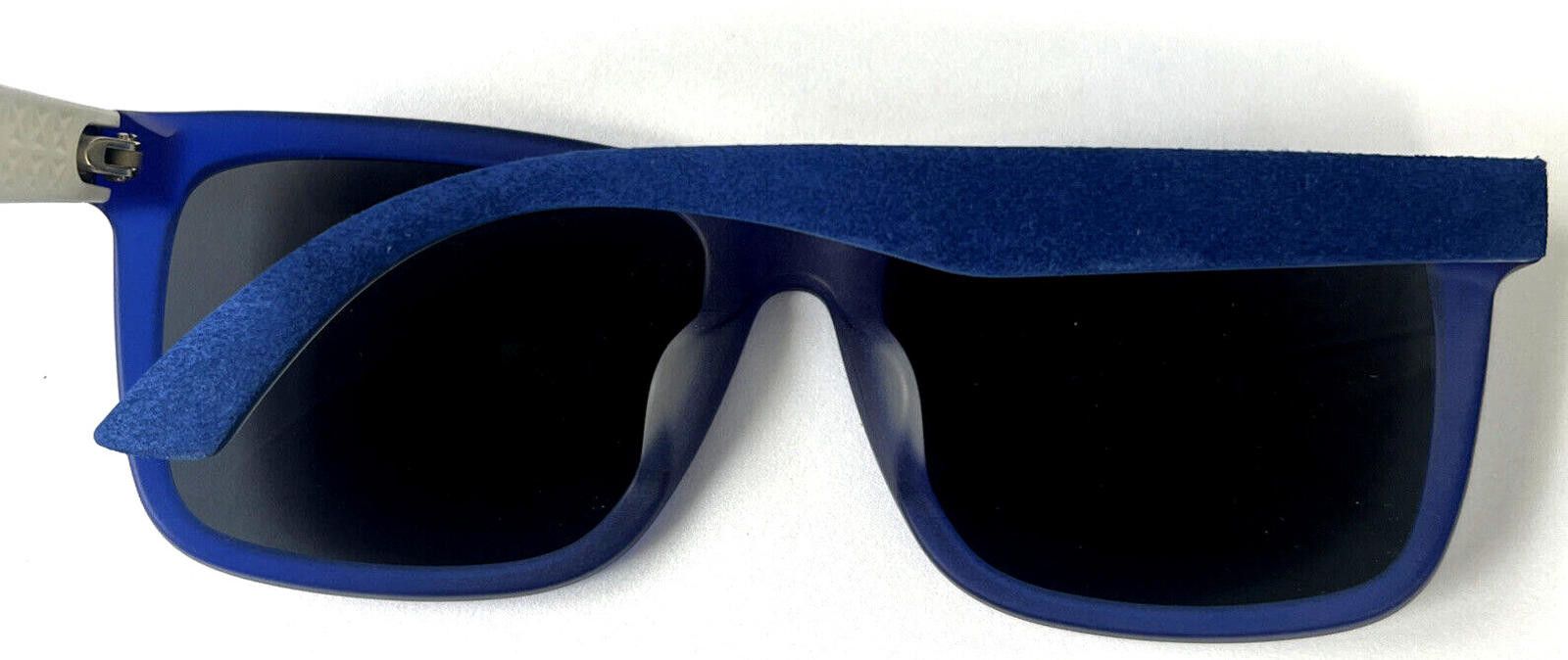 Puma Puma PU0040SA 006 Suede Leather Blue Sunglasses 56-18 140 Size ONE SIZE - 4 Thumbnail