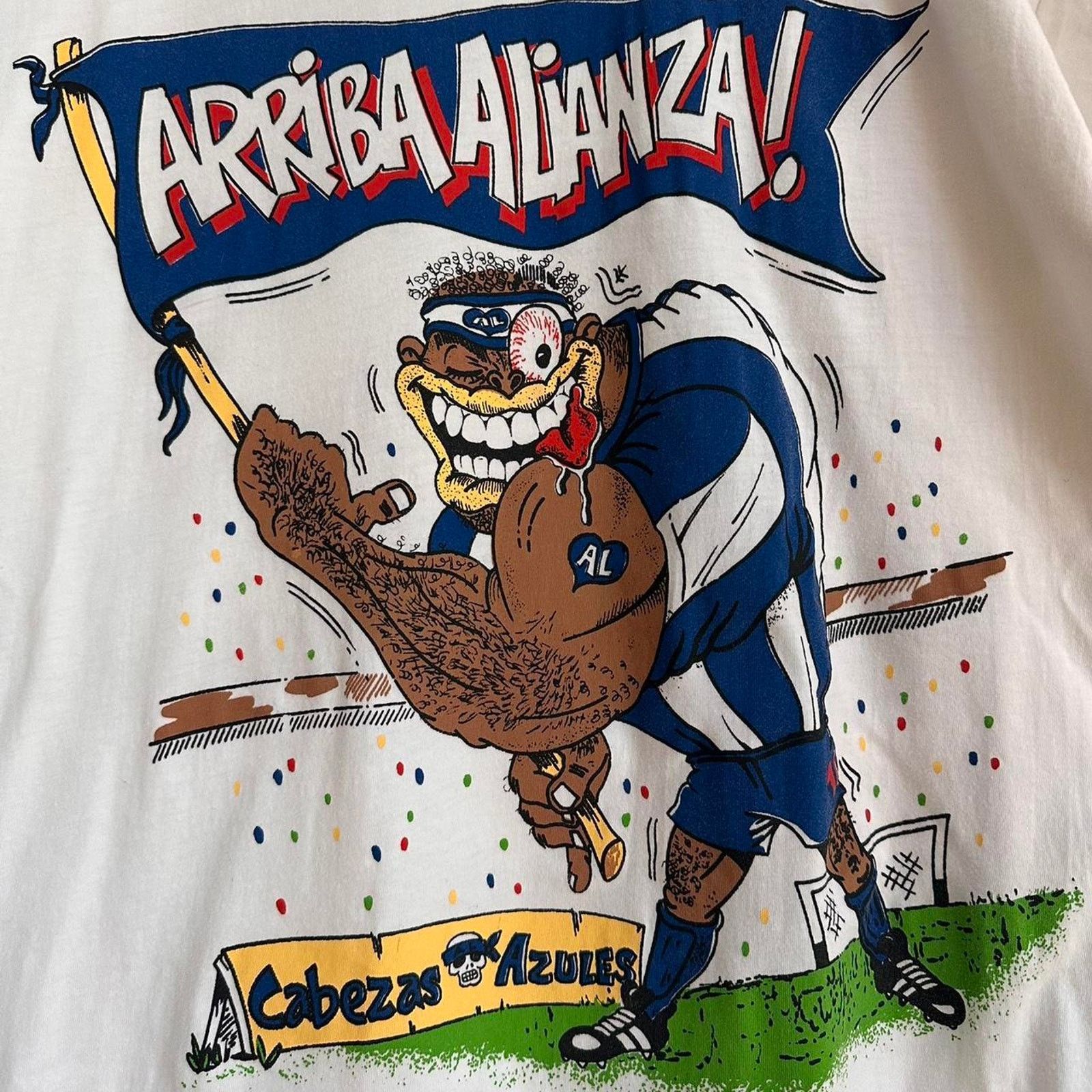 Chelsea Soccer × Vintage Vintage Cabezas Azules Alianza Lima FC Shirt Size US M / EU 48-50 / 2 - 3 Thumbnail