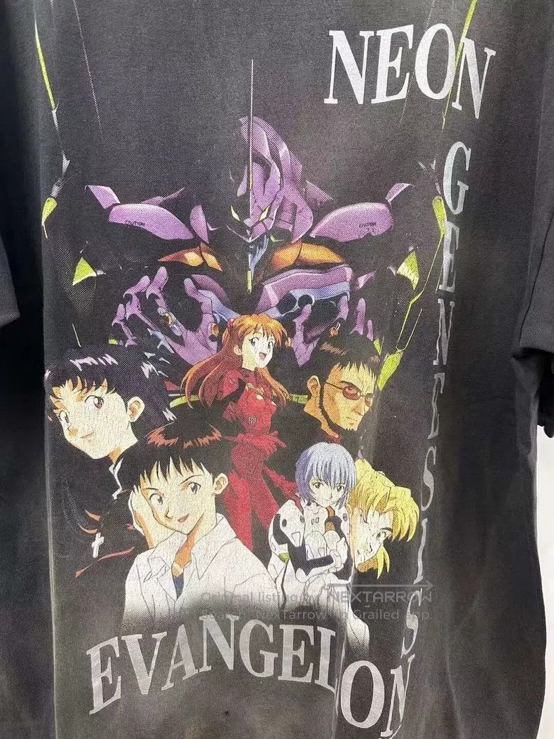 Saint Michael Saint Michael Neon Genesis Evangelion short sleeve Size US M / EU 48-50 / 2 - 2 Thumbnail