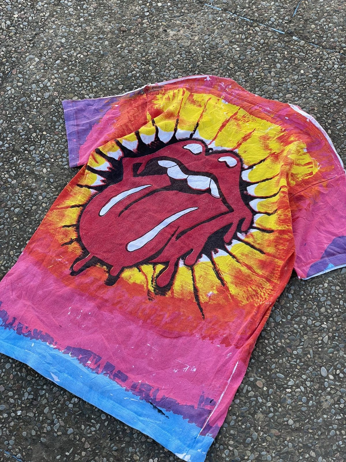 Band Tees × The Rolling Stones Vintage The Rolling Stones Mosquito Head Style Tee Size US M / EU 48-50 / 2 - 3 Thumbnail
