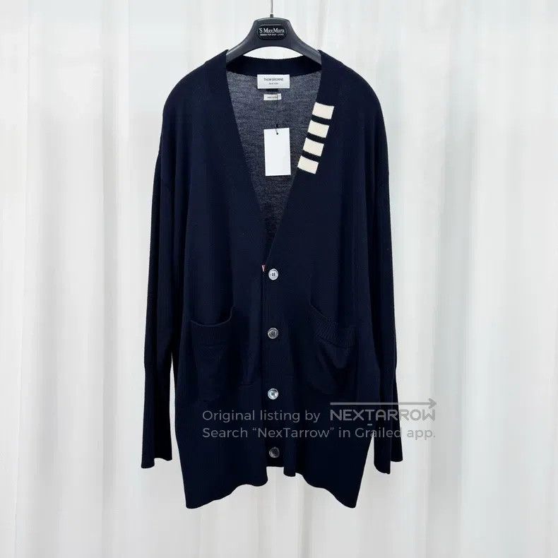 Thom Browne Thom Browne Wool Knit Cardigan Size US M / EU 48-50 / 2 - 1 Thumbnail