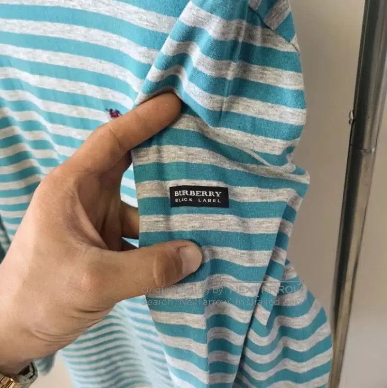 Burberry Burberry Striped Long Sleeve T-Shirt for Men. Size US M / EU 48-50 / 2 - 7 Thumbnail