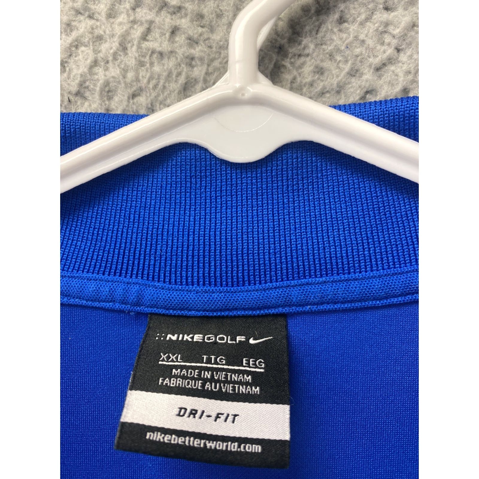 Nike Nike Golf Polo Shirt Mens 2XL Blue Dri-Fit Short Sleeve Casual Polo Shirt Nike Golf Mens 2XL Blue Polo Shirt Size US XXL / EU 58 / 5 - 4 Thumbnail