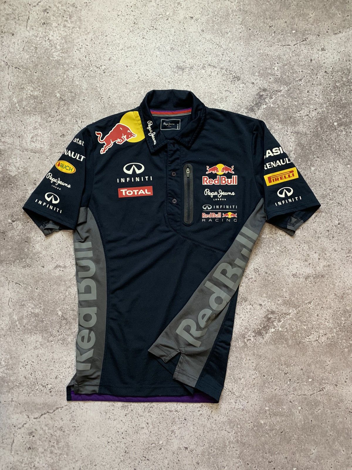 Pepe Jeans × Red Bull Pepe Jeans Infinity Red Bull F1 Racing Team Tee Size US M / EU 48-50 / 2 - 3 Thumbnail