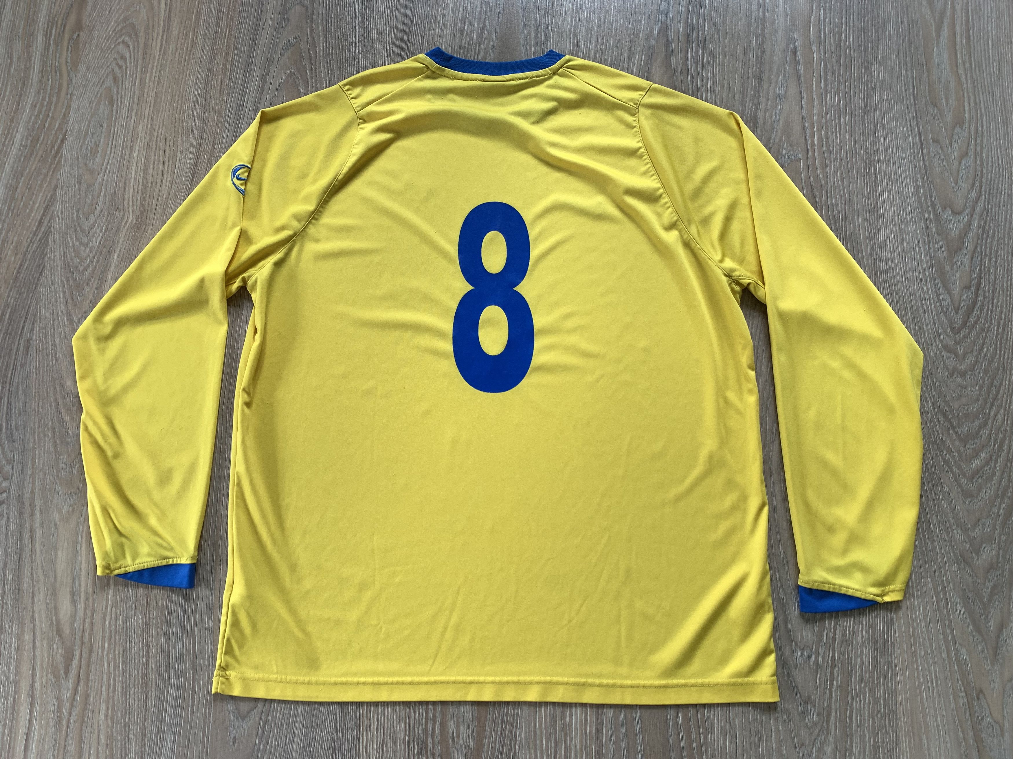 Nike Nike Campton FC Yellow Cotton Long Sleeve Size US XL / EU 56 / 4 - 3 Thumbnail