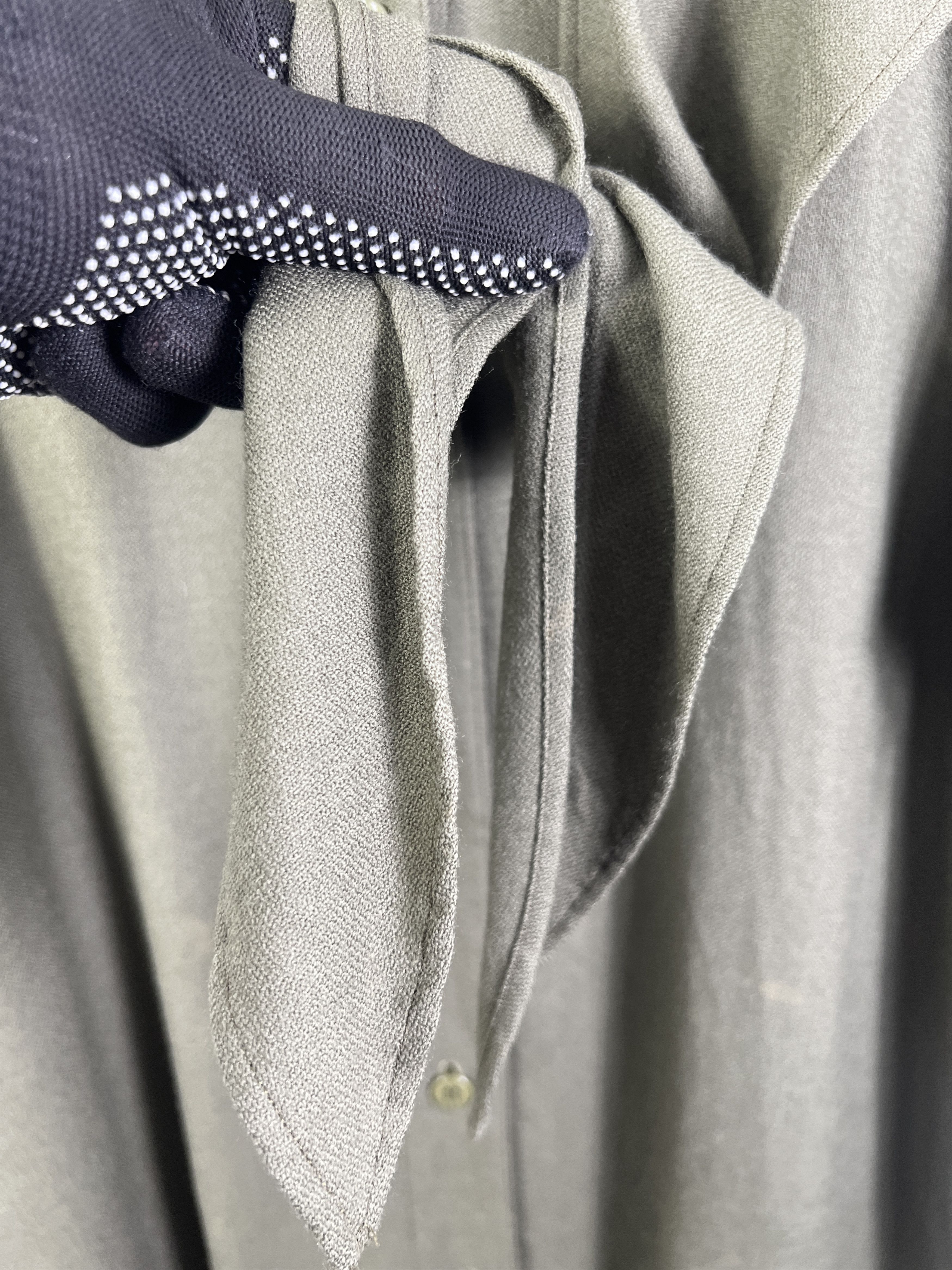 Karl Lagerfeld Vintage Karl Lagerfeld Lined Shirt Dress (9) GTMP213 Size L / US 10 / IT 46 - 5 Thumbnail