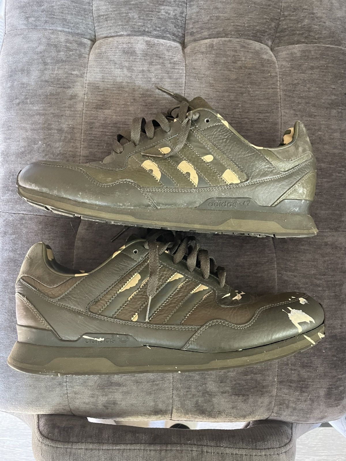 Adidas  Streetwear Paint Splatter Adidas Samba | Grailed