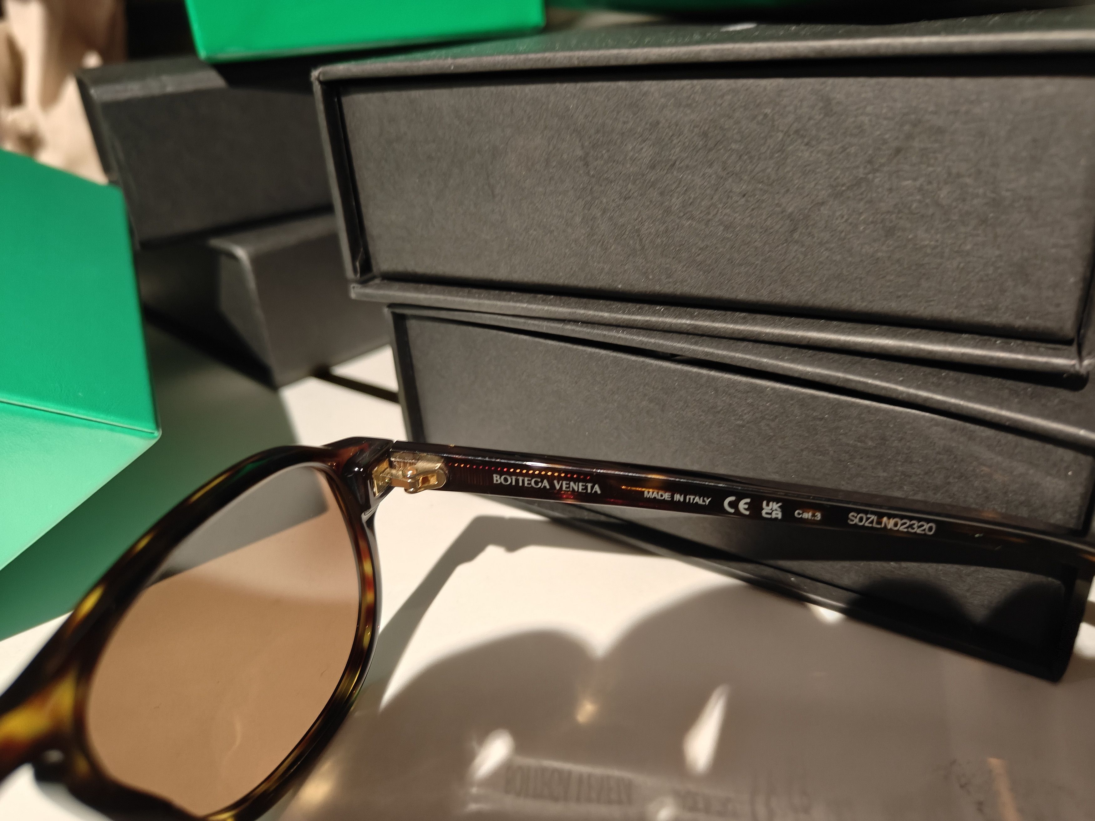 Bottega Veneta BNWT SS25 BOTTEGA VENETA AVIATOR SUNGLASSES BV1292S 002 Size ONE SIZE - 5 Thumbnail