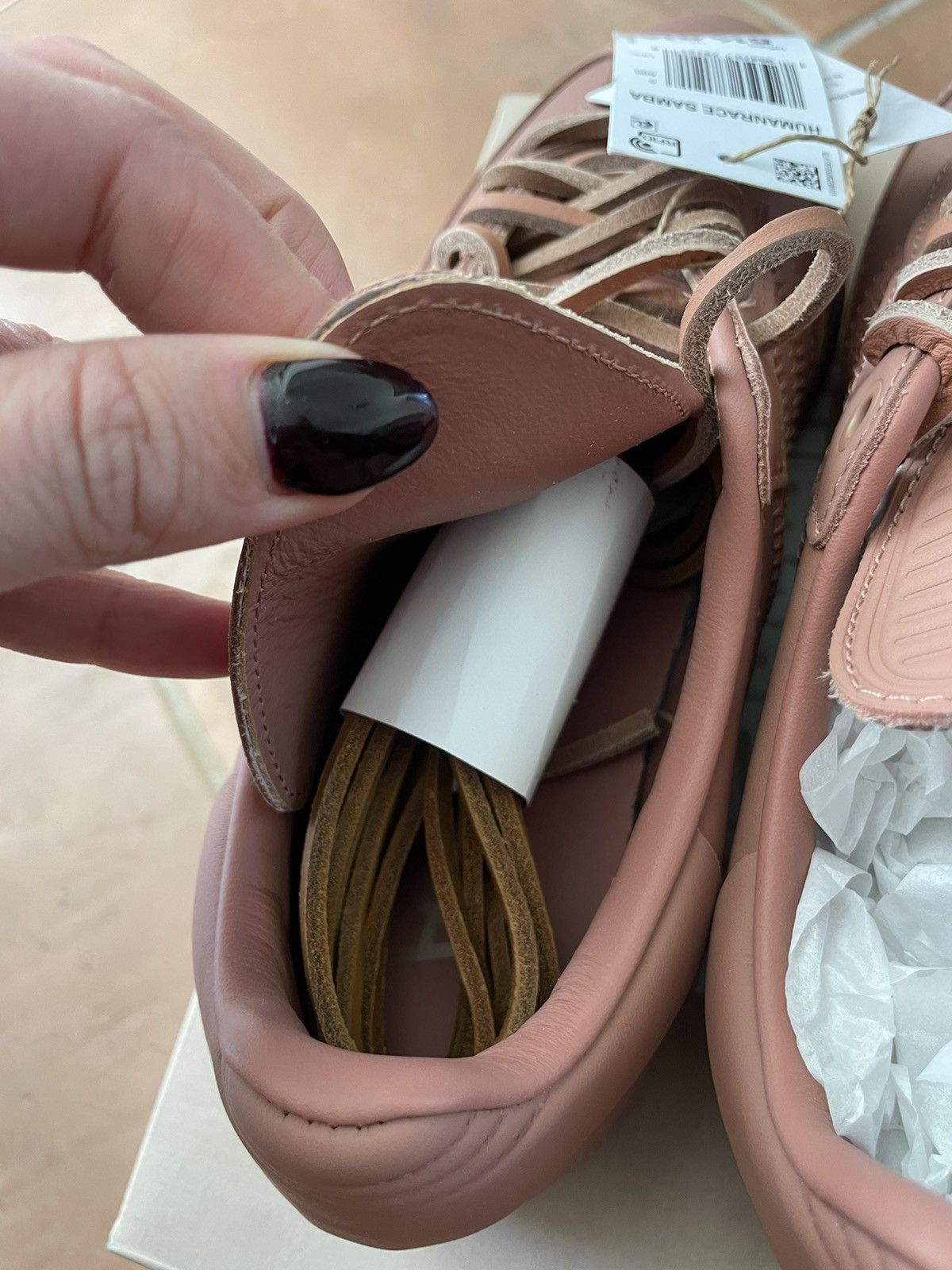 Adidas × Humanrace × Pharrell Humanrace Samba Size US 5.5 / IT 35.5 - 4 Thumbnail