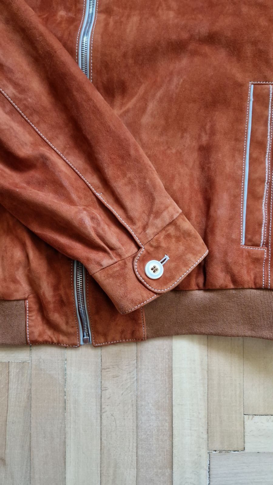 Other Latini Firenze Italian Leather Jacket Size US XXL / EU 58 / 5 - 14 Thumbnail