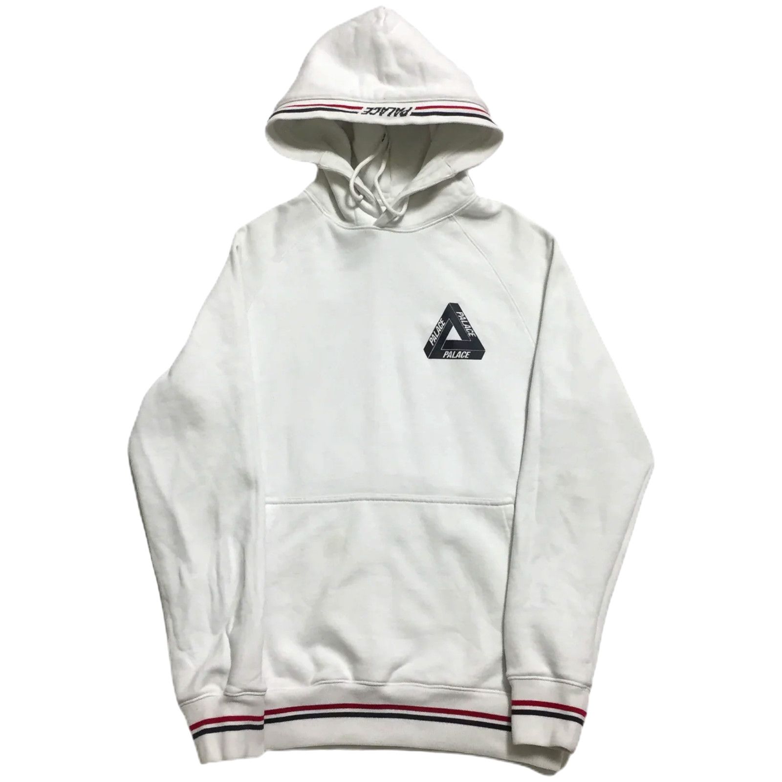 Palace Palace White Black Trifeng Logo Hoodie Size US M / EU 48-50 / 2 - 1 Thumbnail