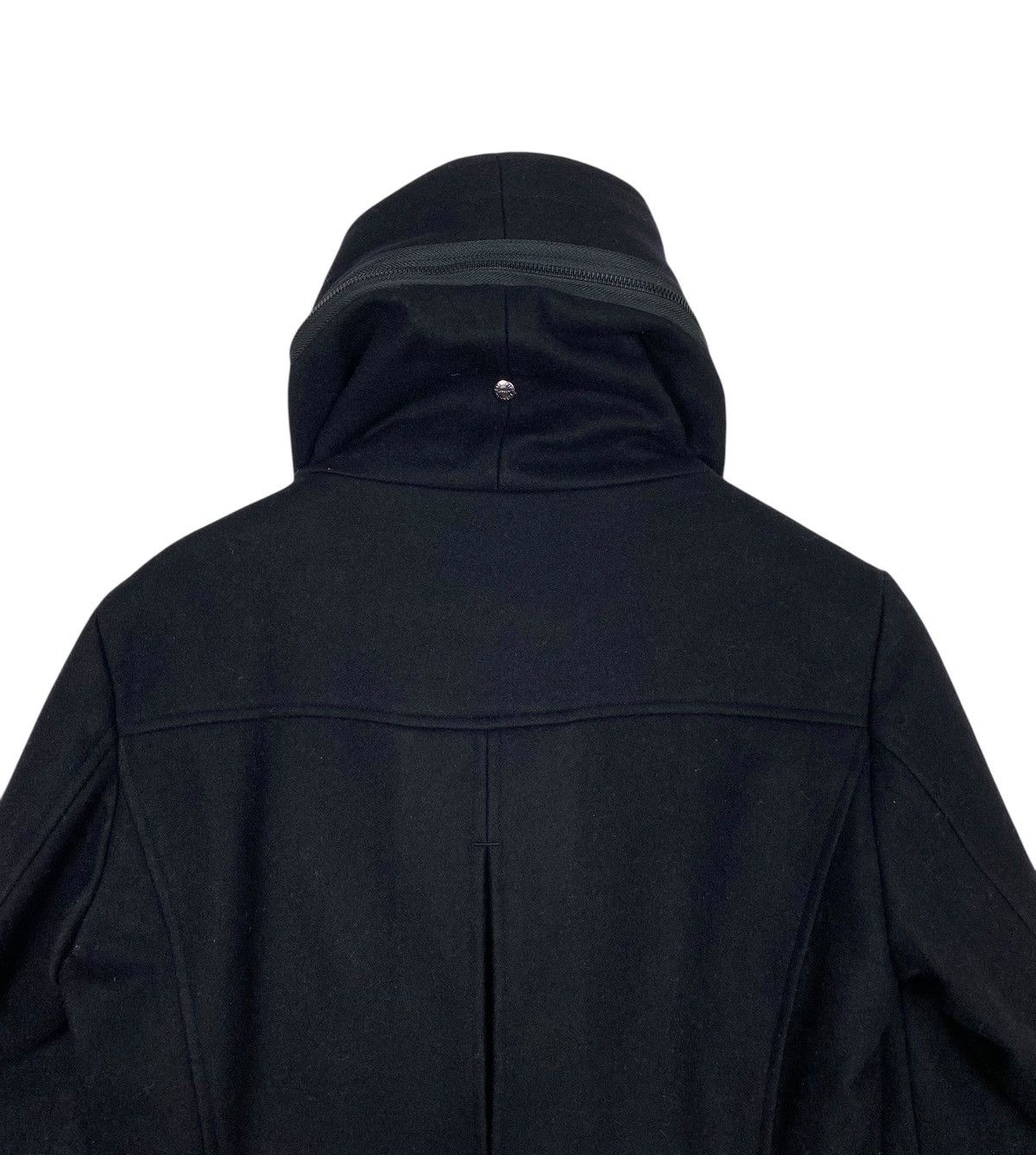 Katharine Hamnett London Katharine Hamnett London Wool Blouson Asymmetrical Hoodie Size M / US 6-8 / IT 42-44 - 9 Thumbnail