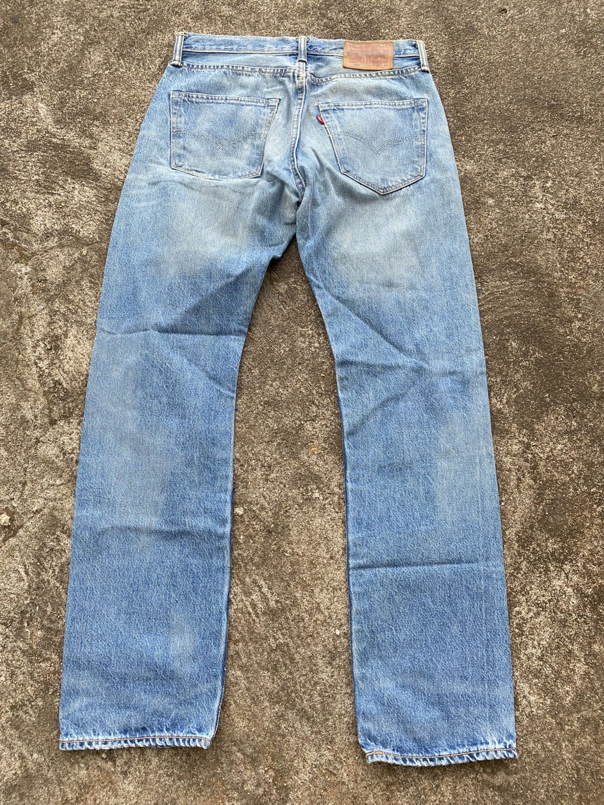 Levi's Levis 501 buttonfly white oak Size US 32 / EU 48 - 2 Thumbnail