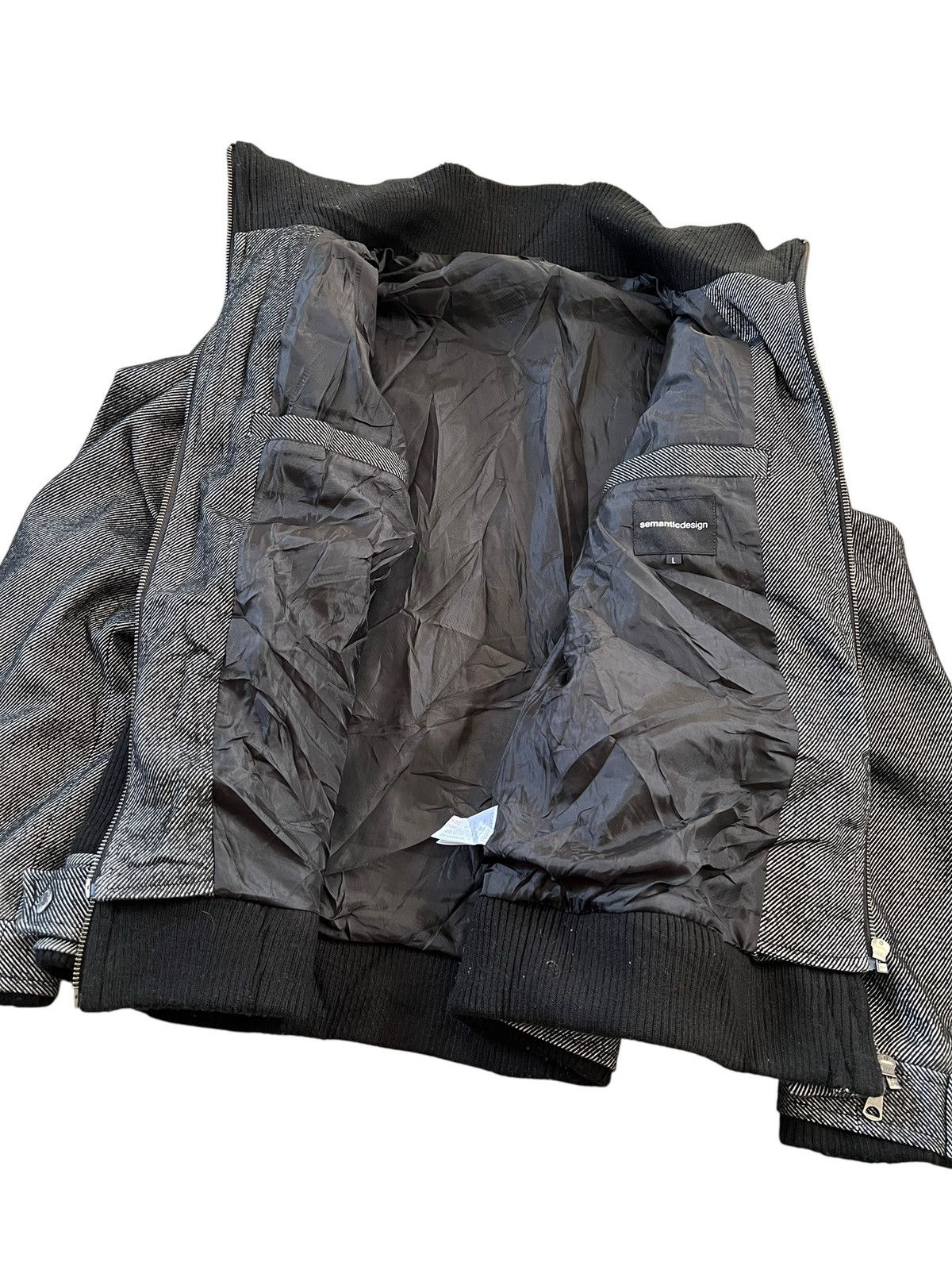 semanticdesign 2000s Semantic Design Hybrid Biker Jacket Size US M / EU 48-50 / 2 - 11 Thumbnail