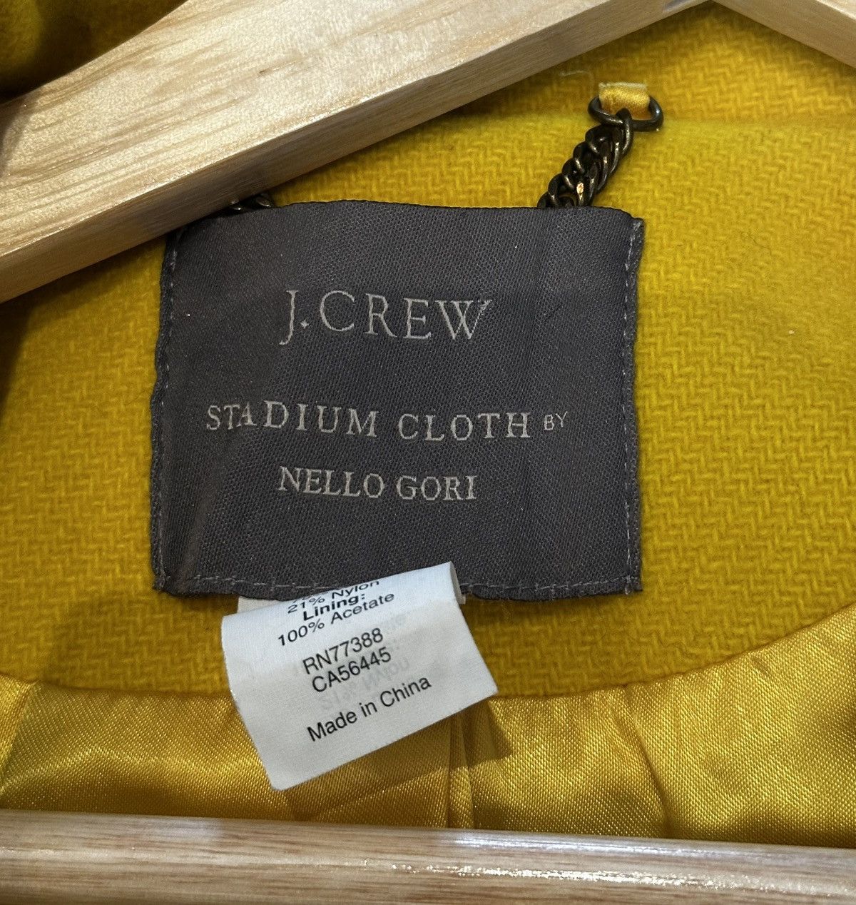 J.Crew J.Crew Stadium Cloth Nello Gori Majesty Peacoat Size XS / US 0-2 / IT 36-38 - 3 Thumbnail