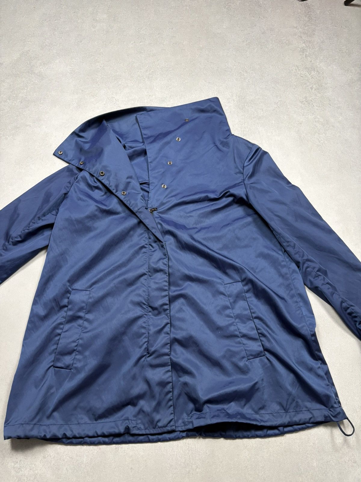 Paul & Shark Paul & Shark Yachting High Collar Tech Nylon Jacket Navy VTG Size L / US 10 / IT 46 - 14 Thumbnail