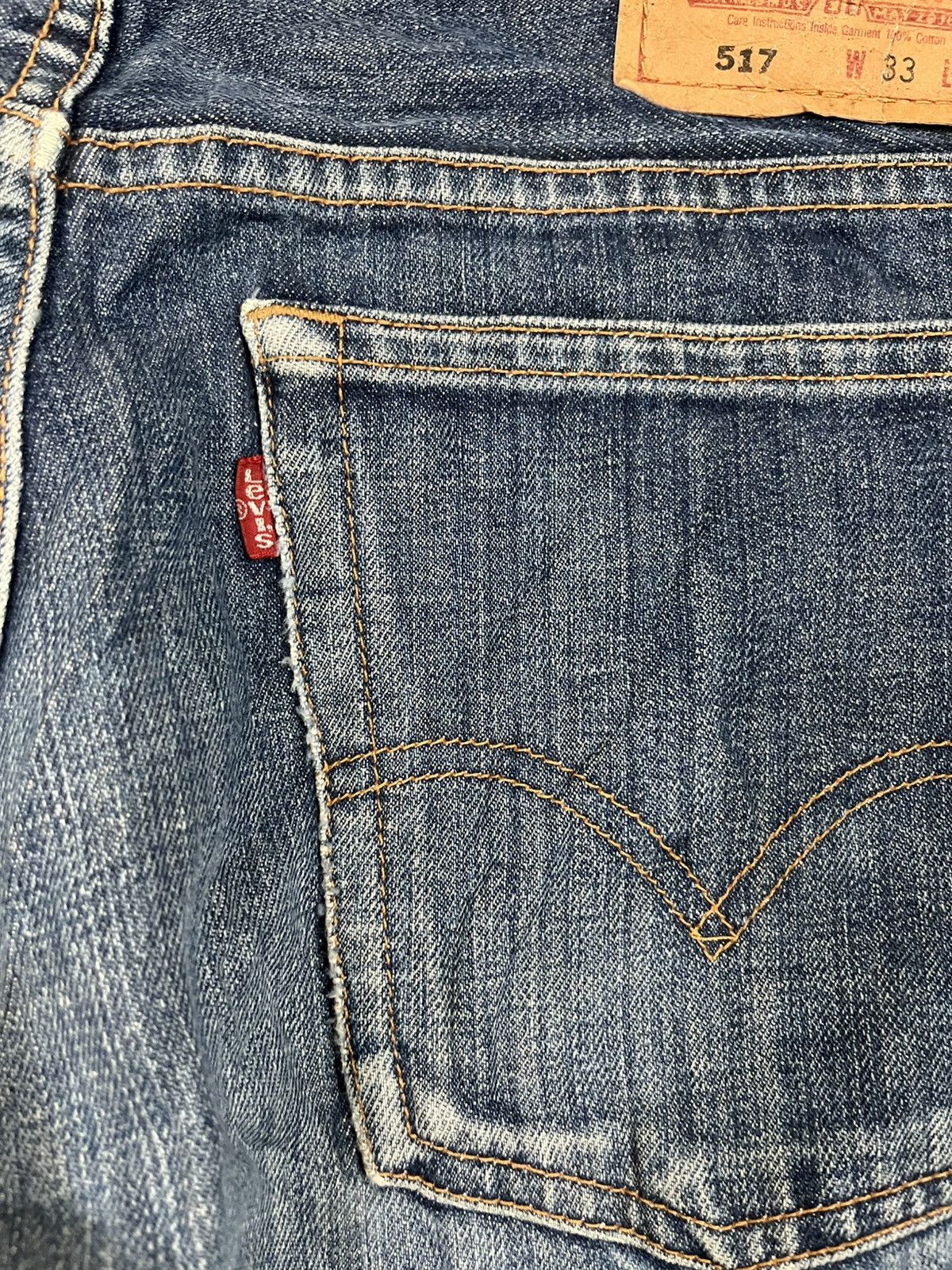 Levi's Vintage Levi’s 517 Flare Bootcut Denim Size US 31 - 9 Thumbnail