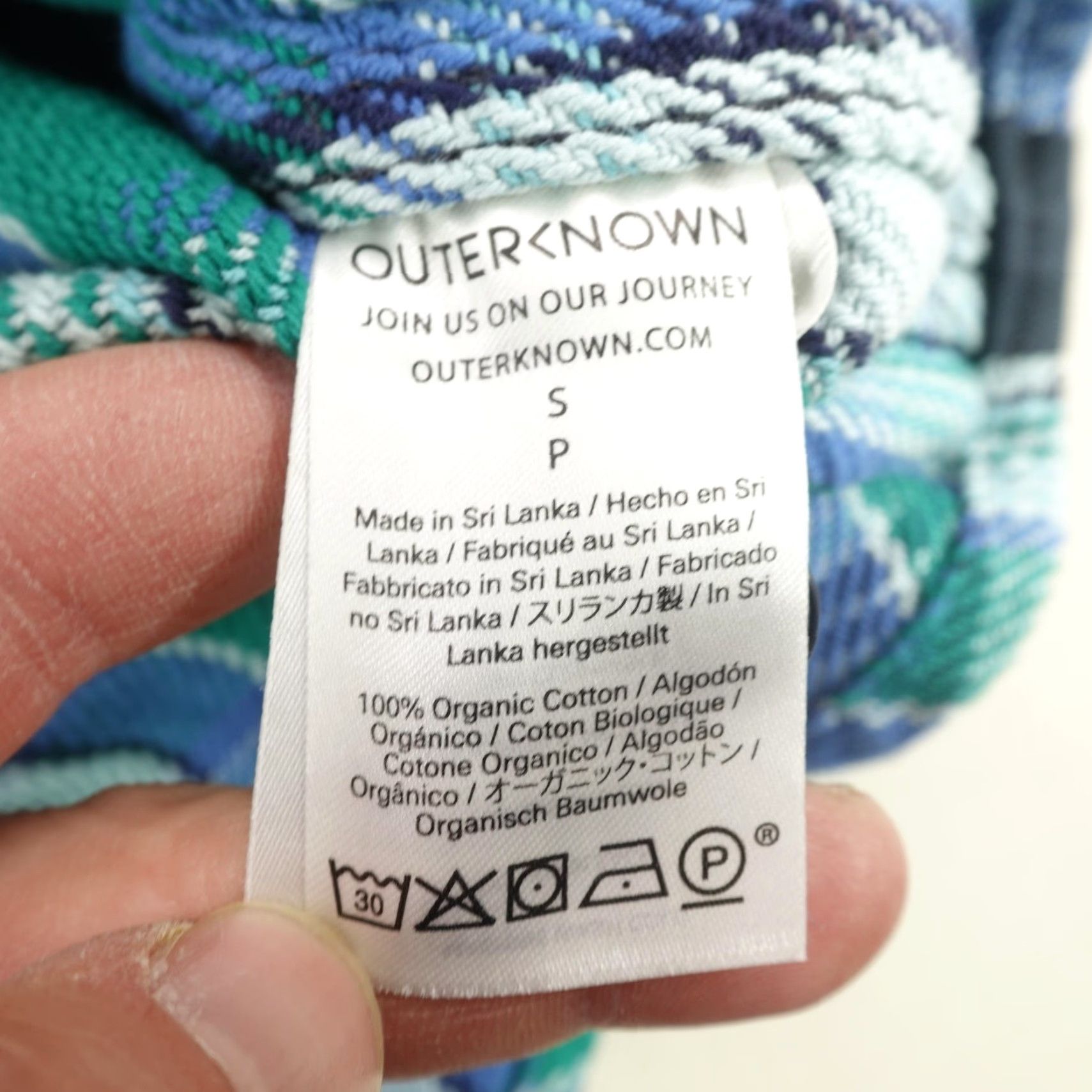 Outerknown VINTAGE Outerknown Men's Shirt Small Long Sleeve Cotton Flannel Plaid Heavyweight Blue Green Casual Size US S / EU 44-46 / 1 - 5 Thumbnail