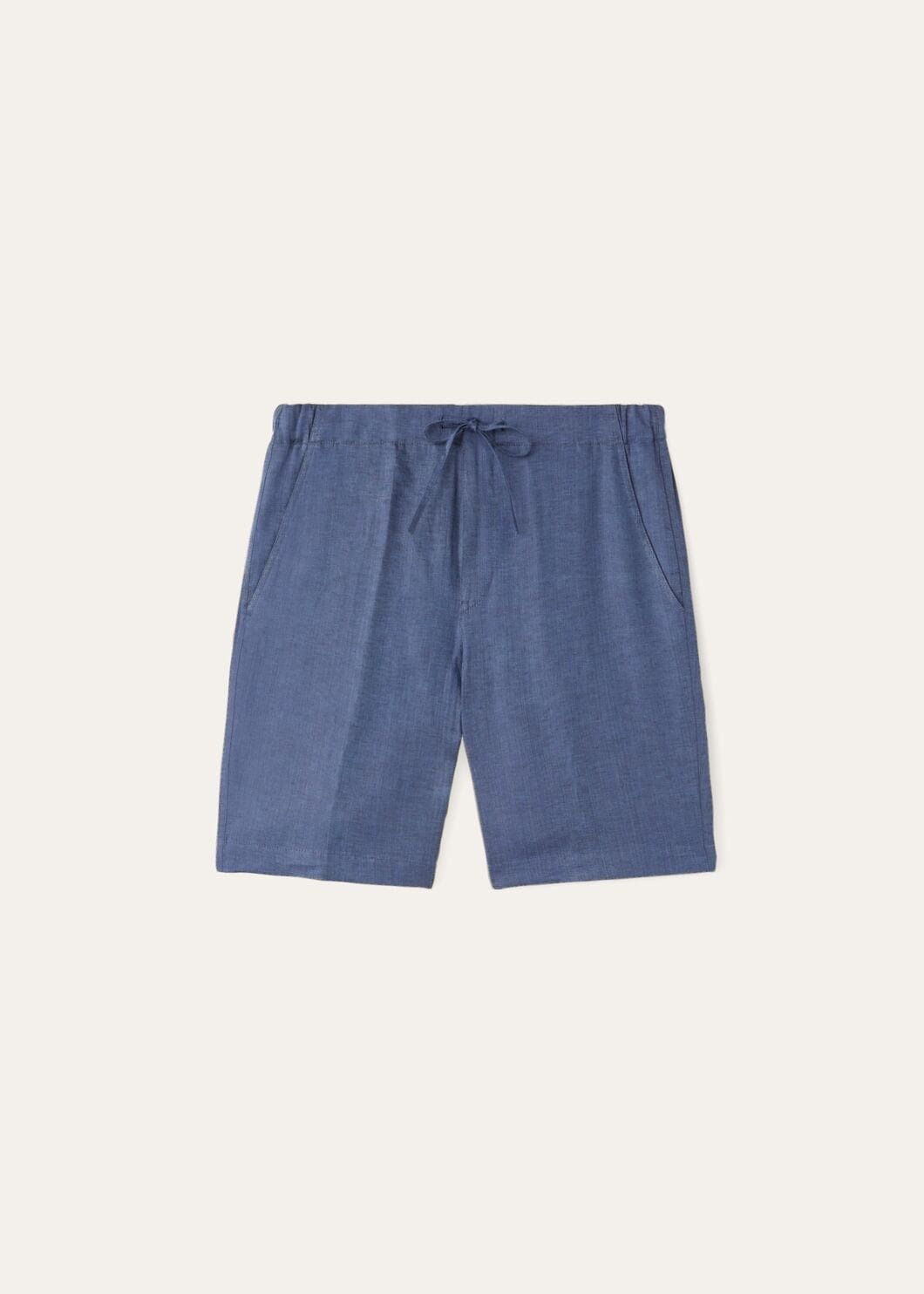o1w1db10725 FAM2486 Flat Bermuda Short in Blue