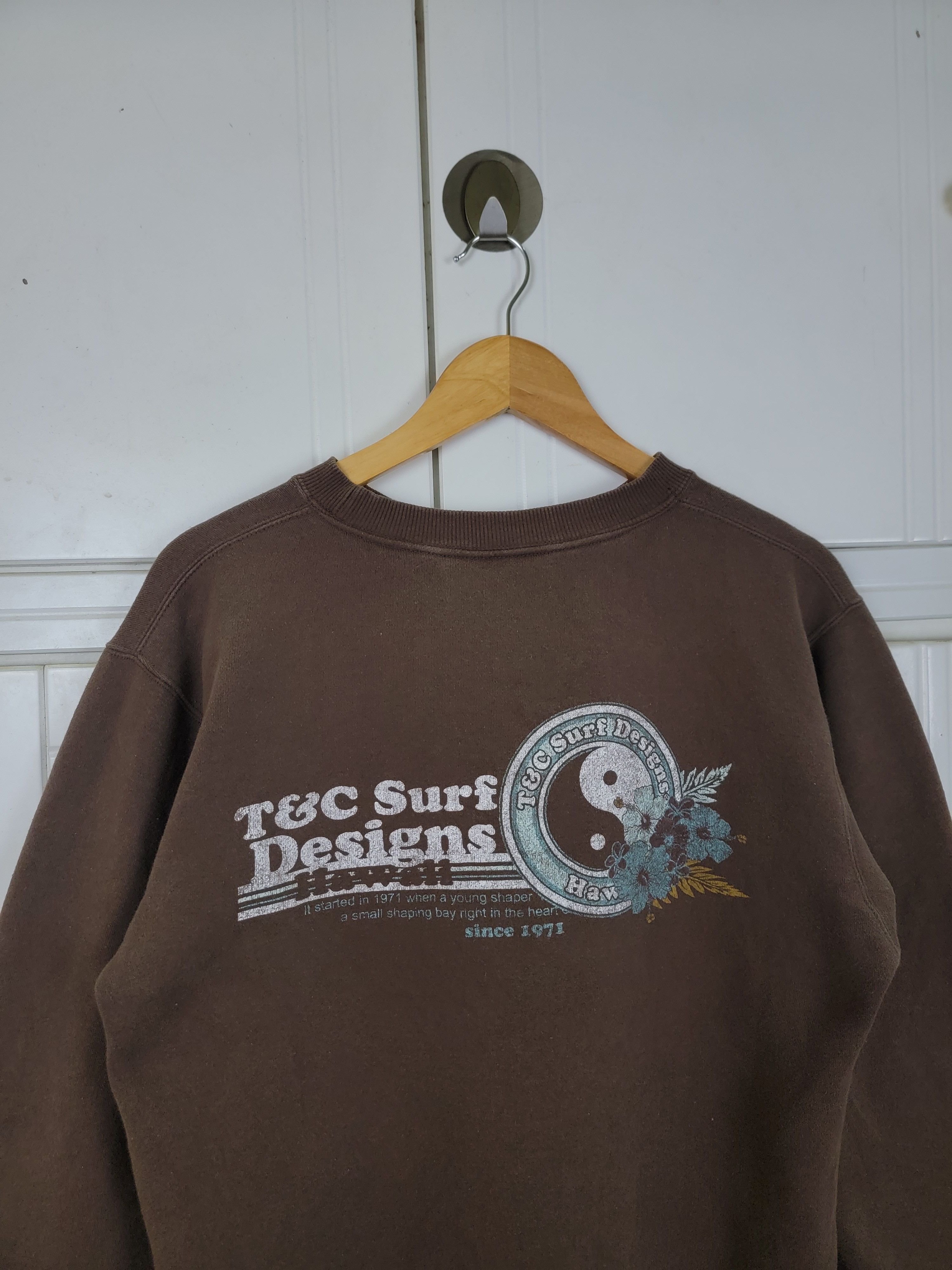 Vintage Vintage T&Csurf Sweatshirt Size US M / EU 48-50 / 2 - 2 Thumbnail