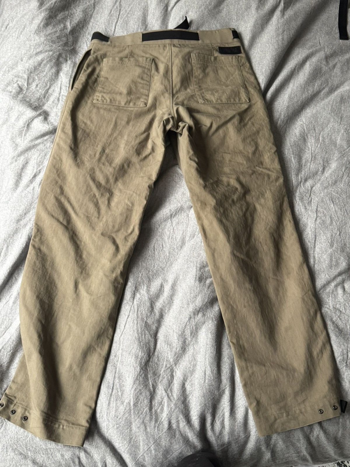 Dior Dior Homme Men’s Cargo Trouser’s Khaki With Pockets & Belt Size US 30 / EU 46 - 2 Thumbnail