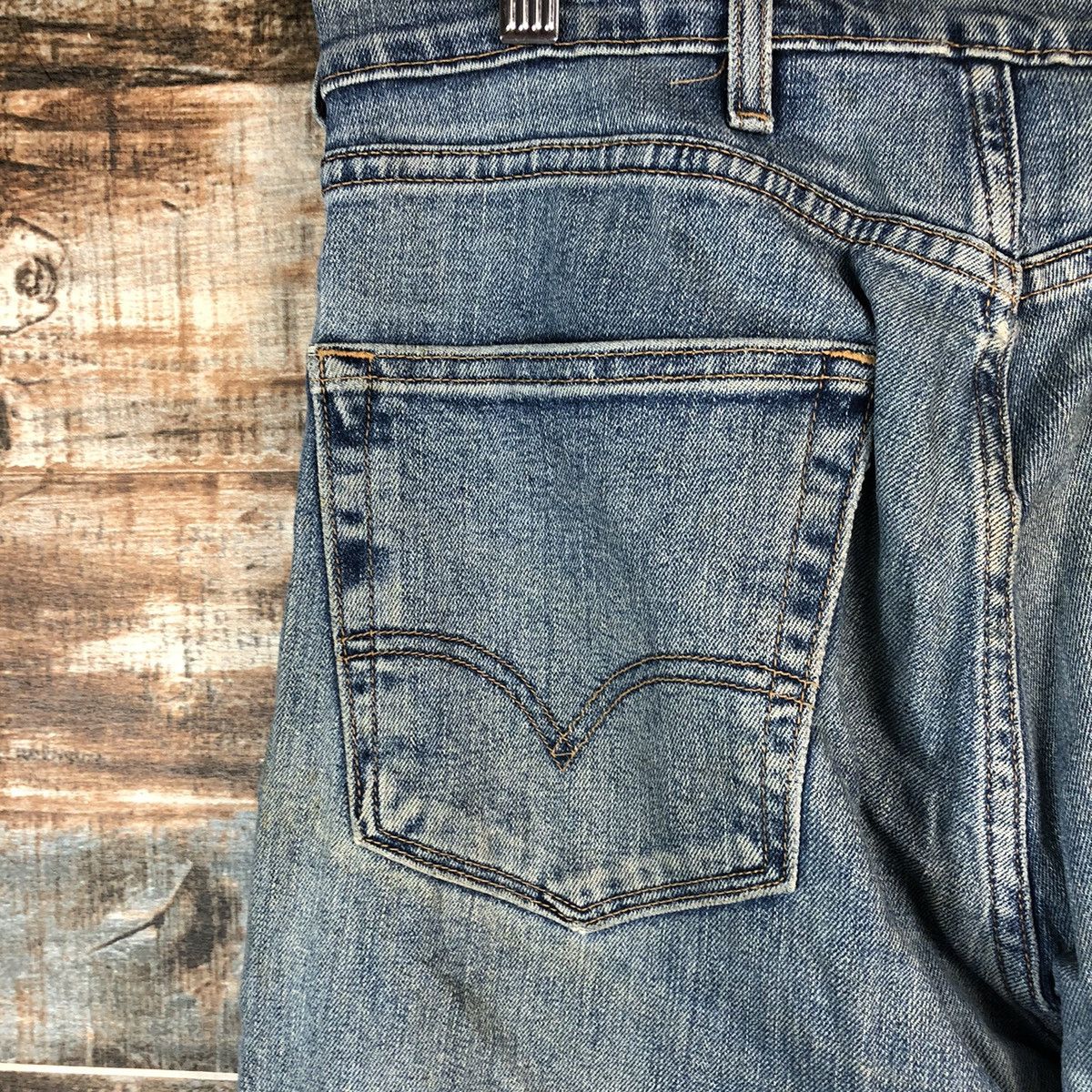 Levi's DL Levis 505 Blue Denim Pants #C210 Size US 30 / EU 46 - 15 Thumbnail