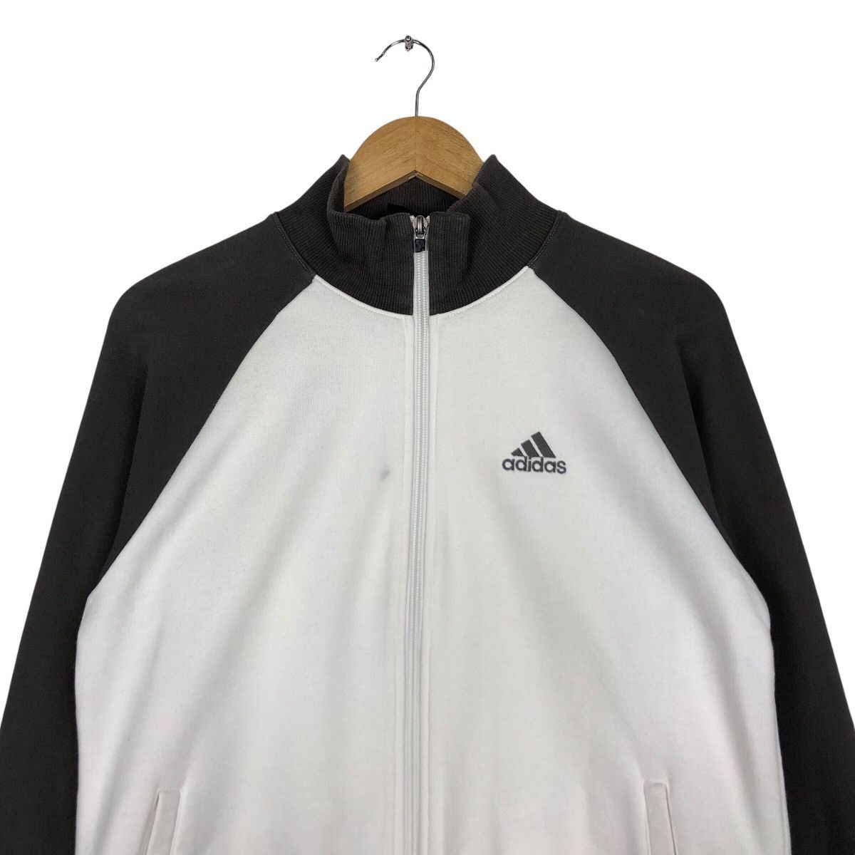 Adidas × Vintage Adidas 90s Long Sleeve Three Stripe Vintage Sweater Size US S / EU 44-46 / 1 - 2 Thumbnail