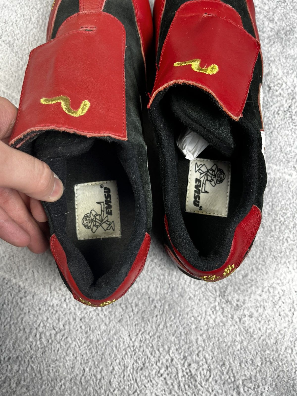 Evisu Vintage Michaelangelo Gull Evisu Leather Sneakers Size US 11 / EU 44 - 8 Thumbnail