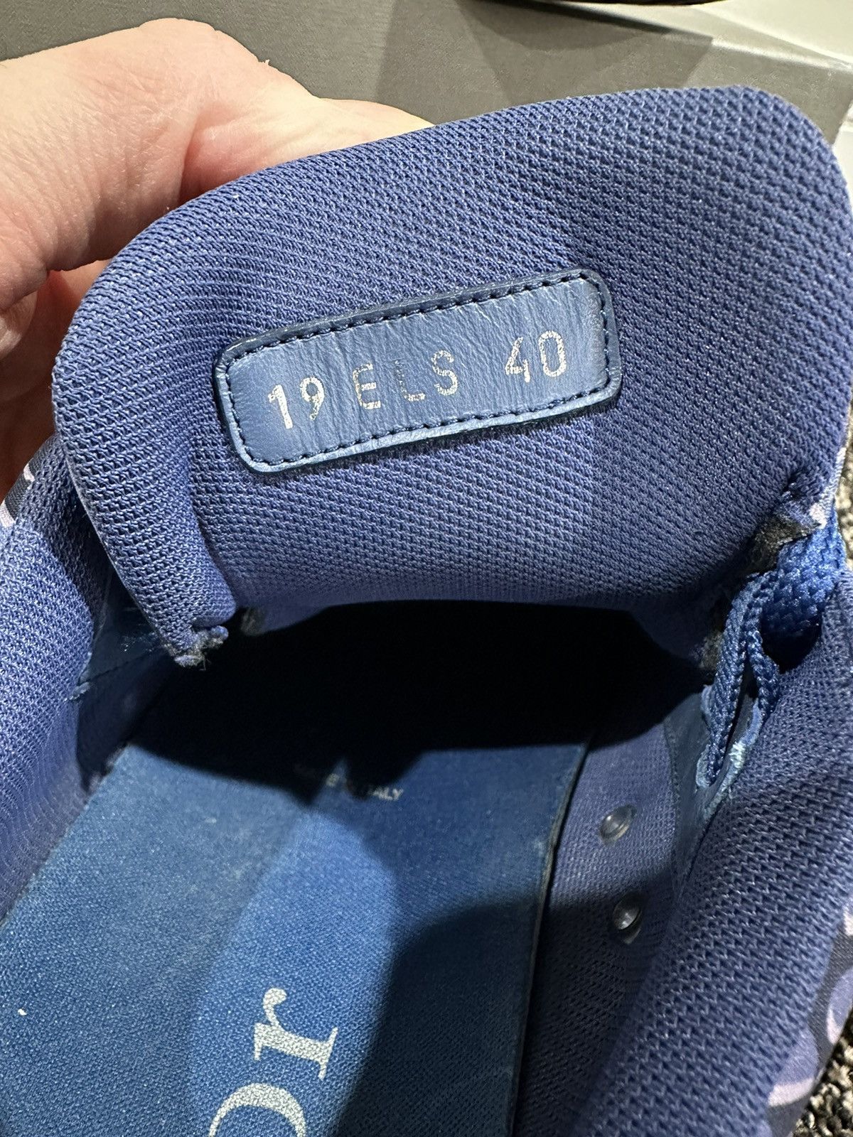 Dior Dior B24 Oblique / Monogram Purple Runner Techincal Shoes Size US 7 / EU 40 - 9 Thumbnail