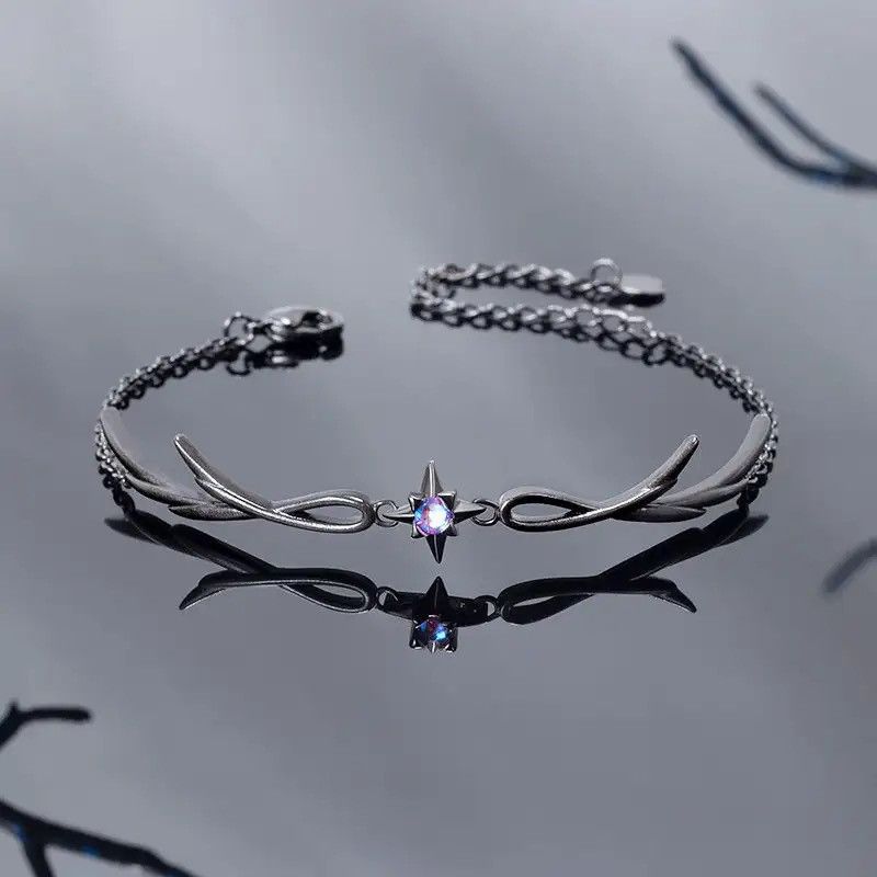Jewelry Exquisite Simple Casual Retro Gothic Dark Style Bracelet Size ONE SIZE - 1 Thumbnail