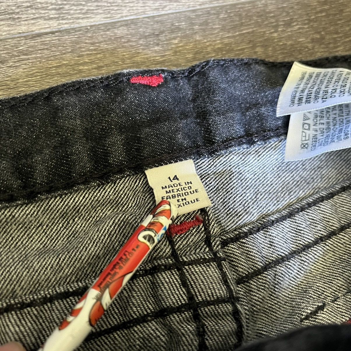 True Religion × Vintage Vintage Y2K 2000s True Religion Straight Flap Denim Jeans 14 Size 28" / US 6 / IT 42 - 10 Thumbnail