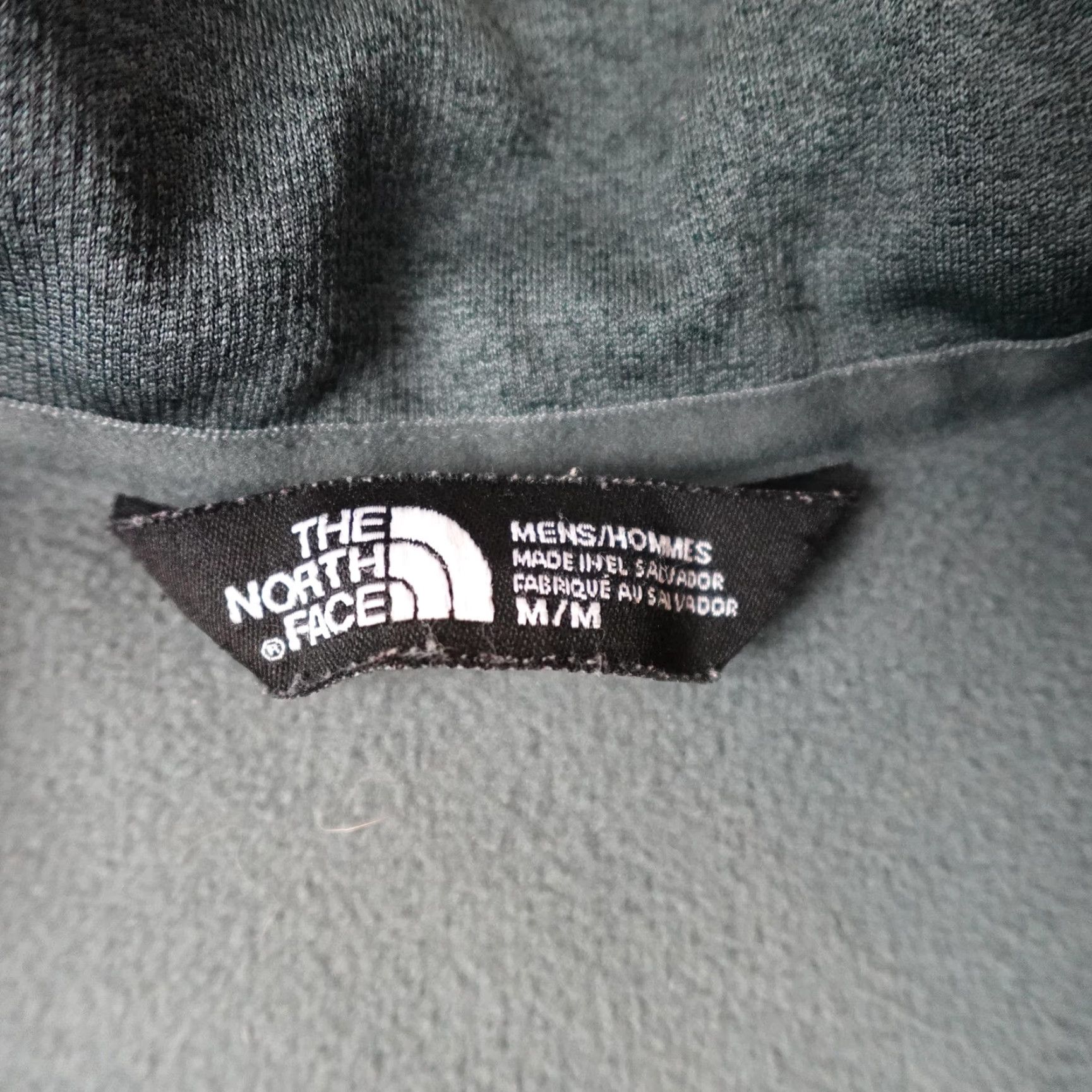 The North Face The North Face Sweater Mens Medium Gray 1/4 Zip Fleece Pullover Chest Pocket Size US M / EU 48-50 / 2 - 5 Thumbnail